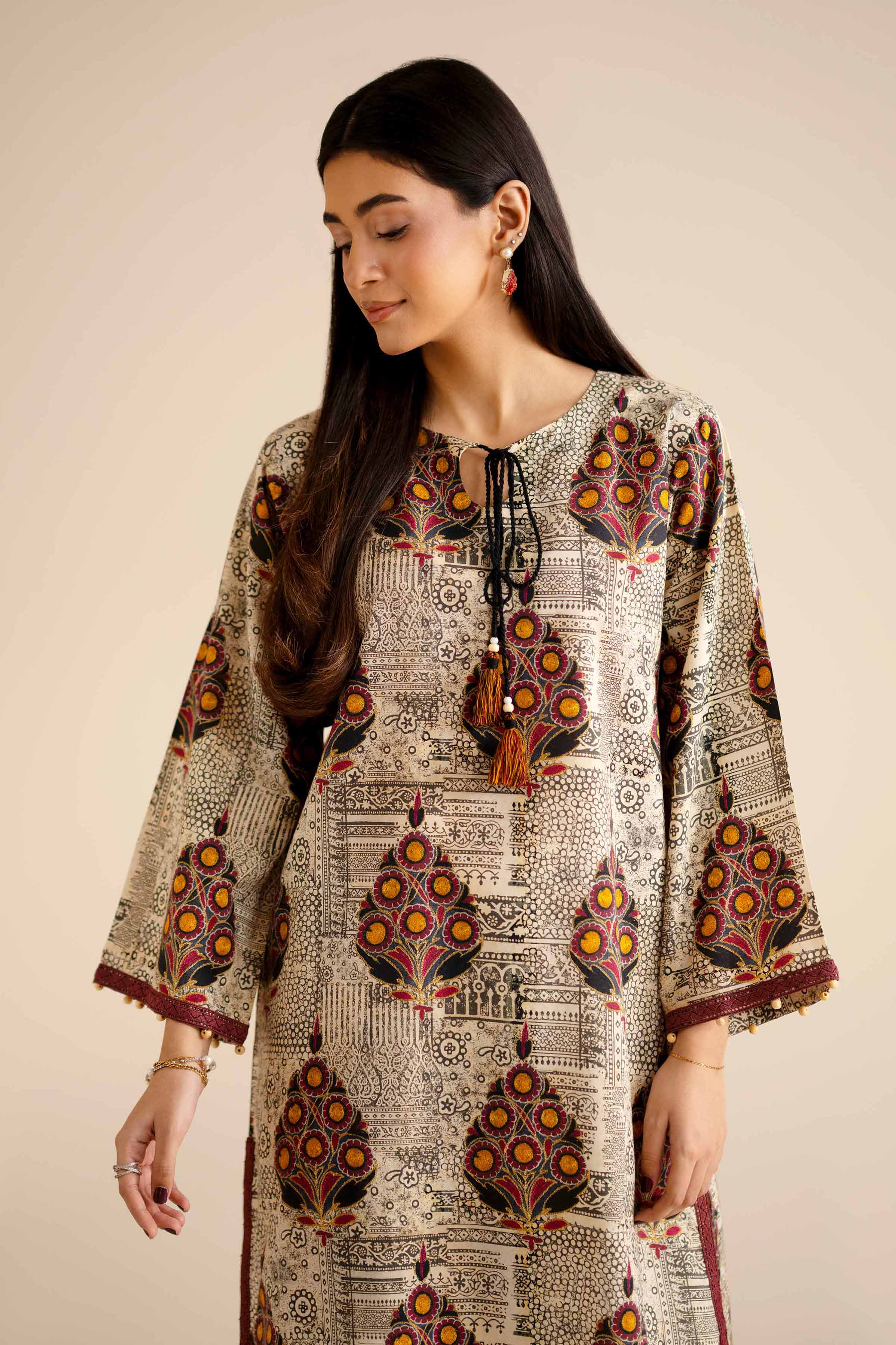 2 Piece - Printed Suit - PW25-282 - Image 3