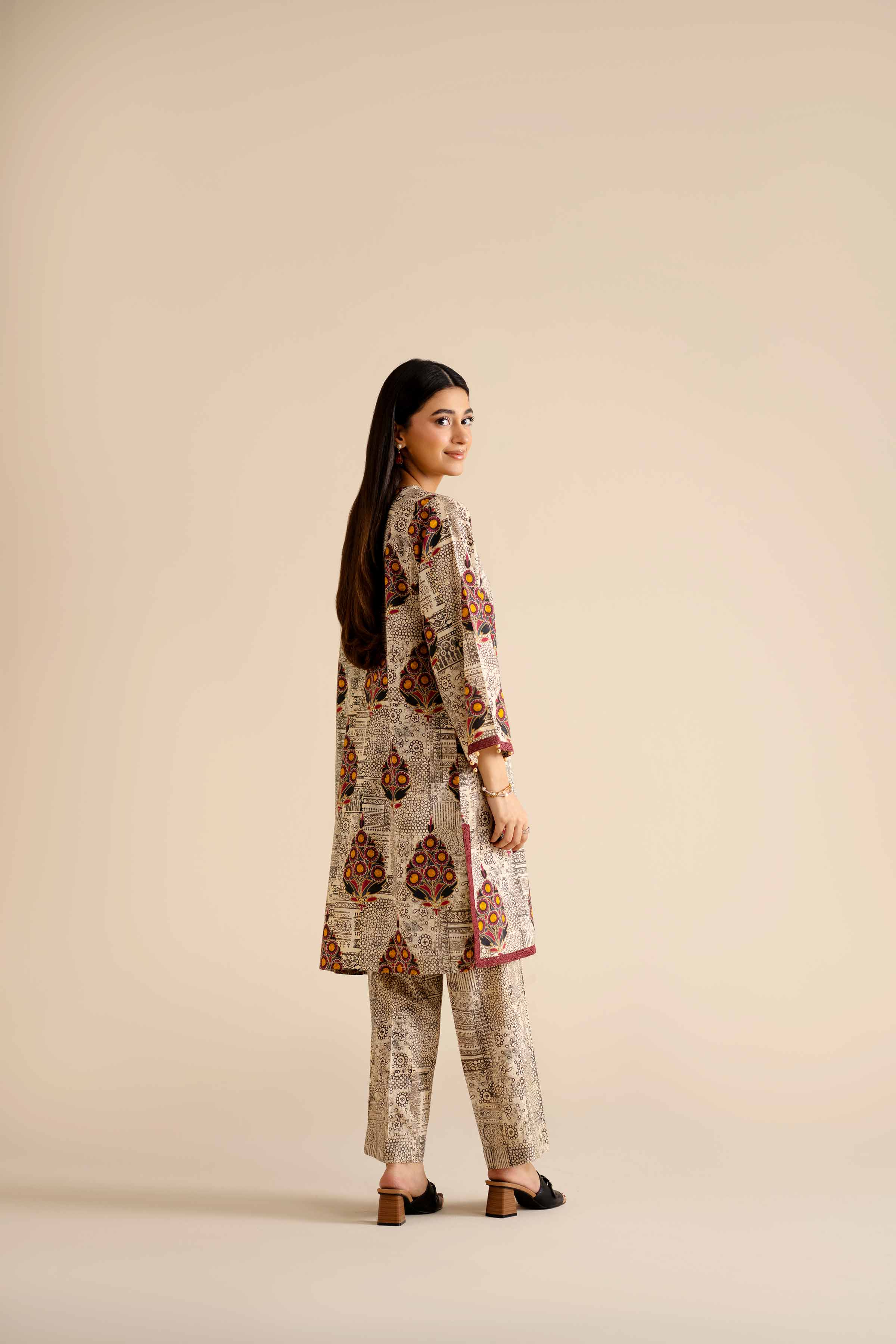2 Piece - Printed Suit - PW25-282 - Image 4