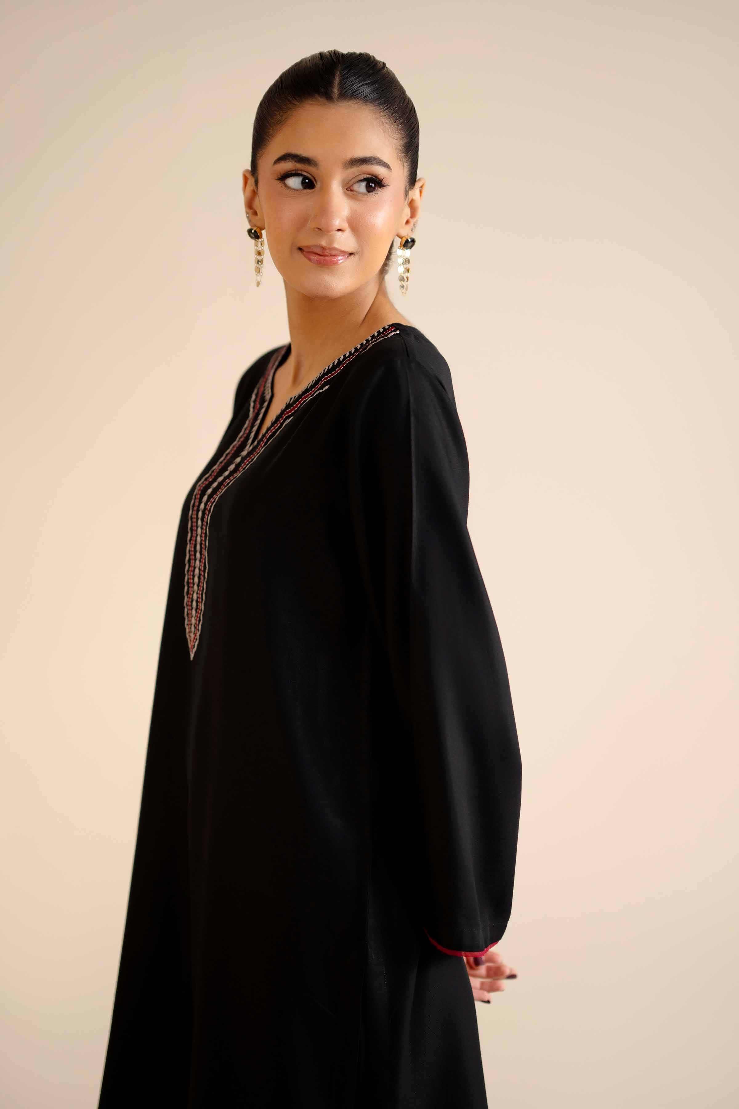 2 Piece - Embroidered Suit - PW25-286 - Image 6