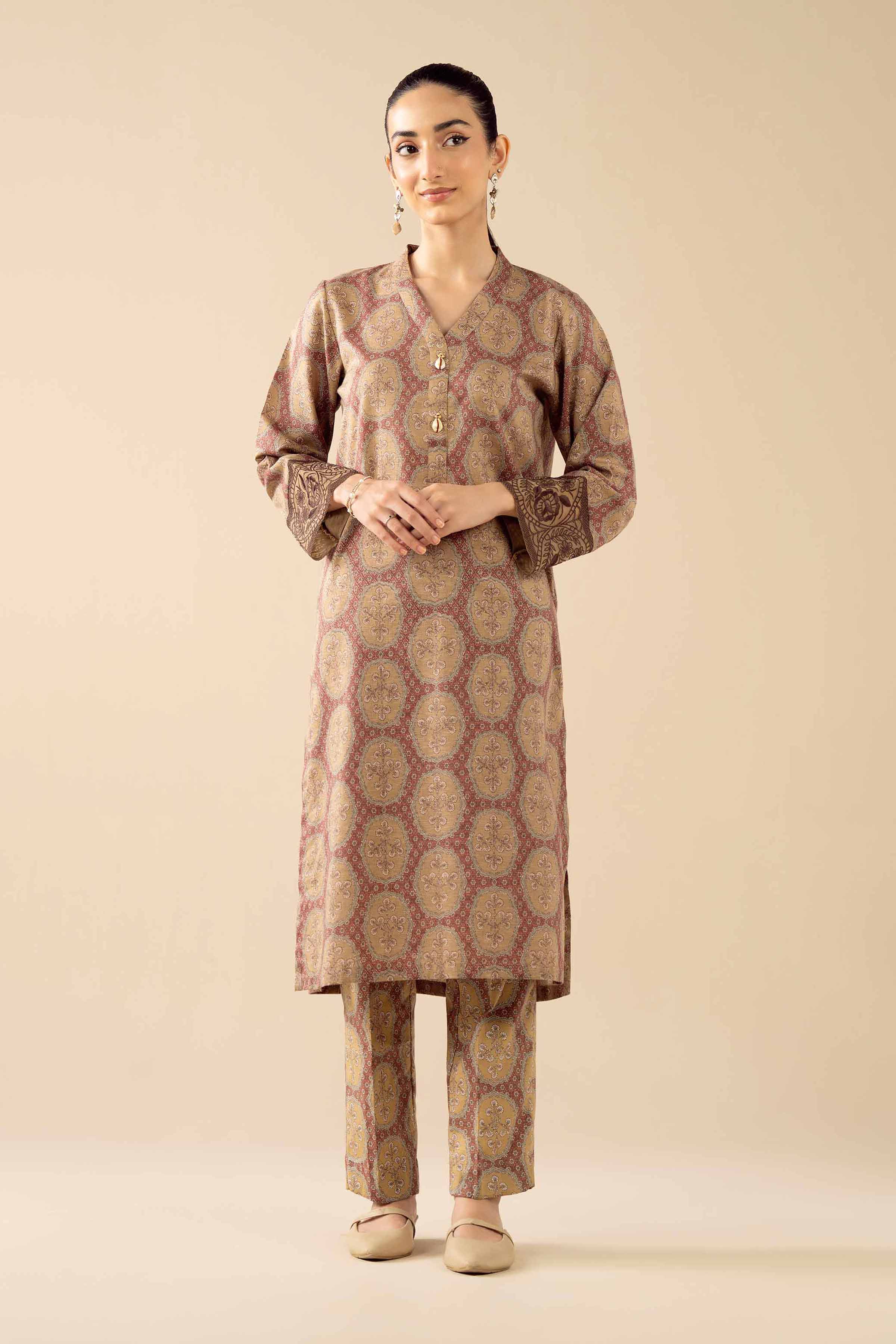 2 Piece - Printed Embroidered - PW25-289 - Image 2