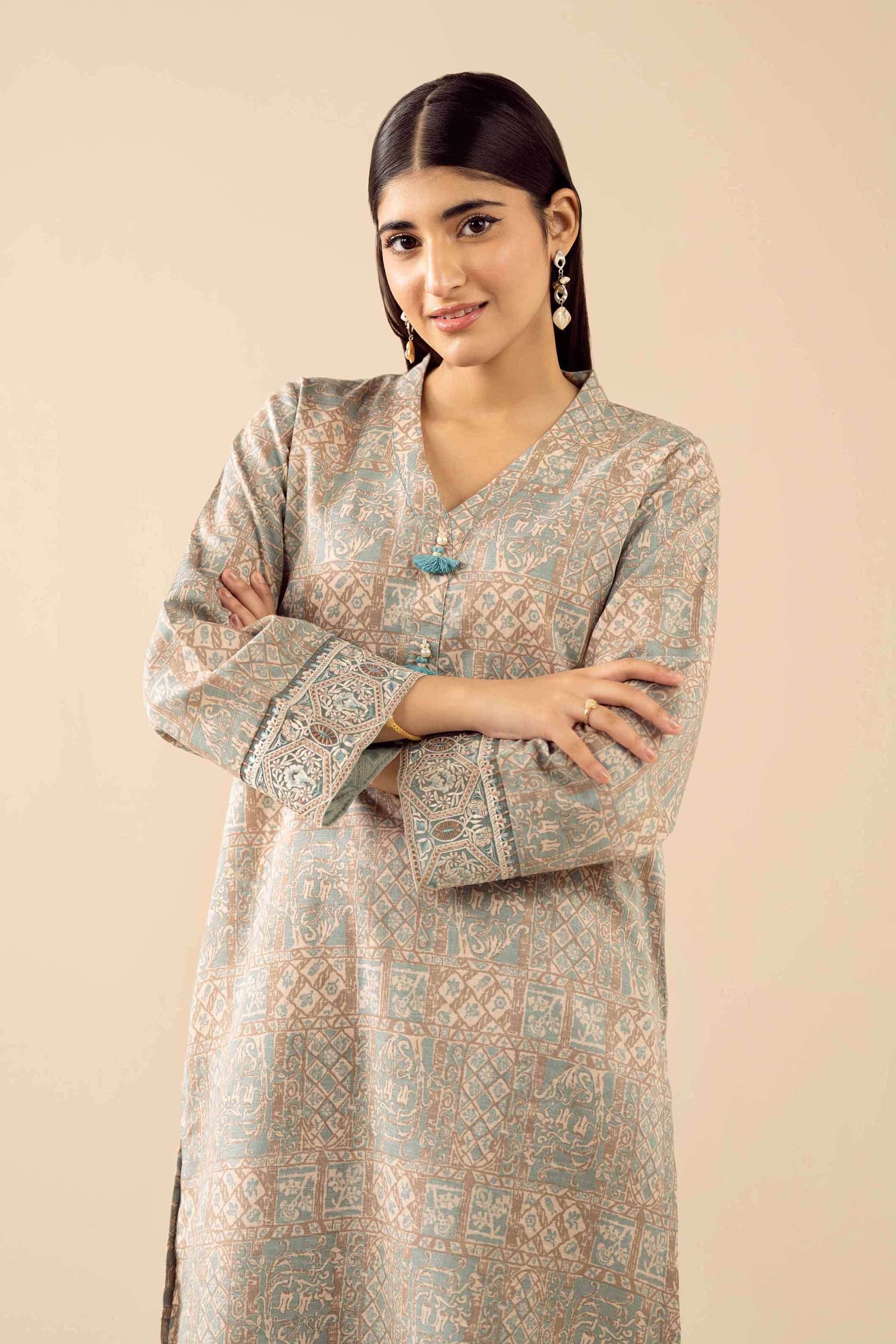 2 Piece - Printed Suit - PW25-292 - Image 2