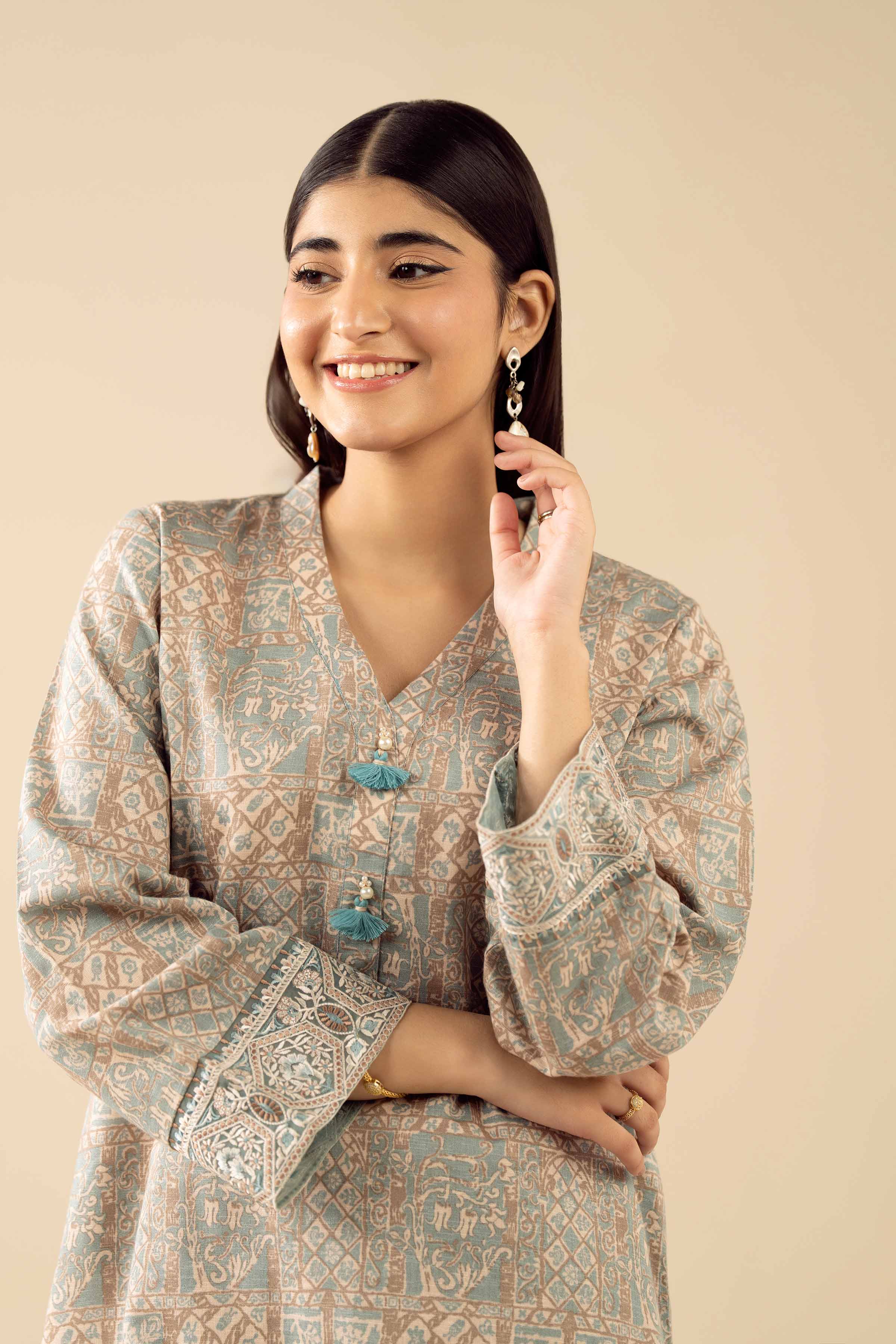 2 Piece - Printed Suit - PW25-292 - Image 6