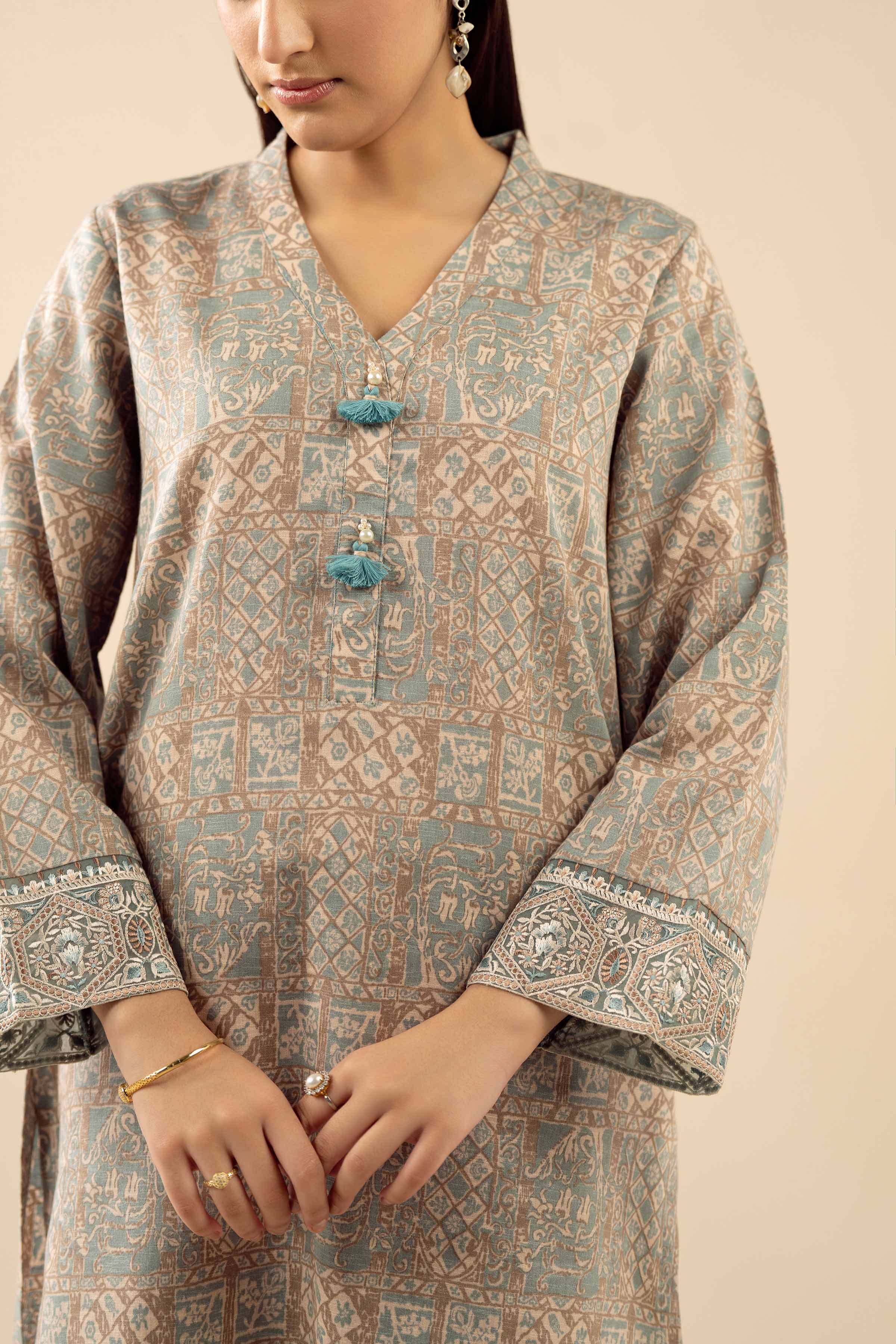 2 Piece - Printed Suit - PW25-292 - Image 7