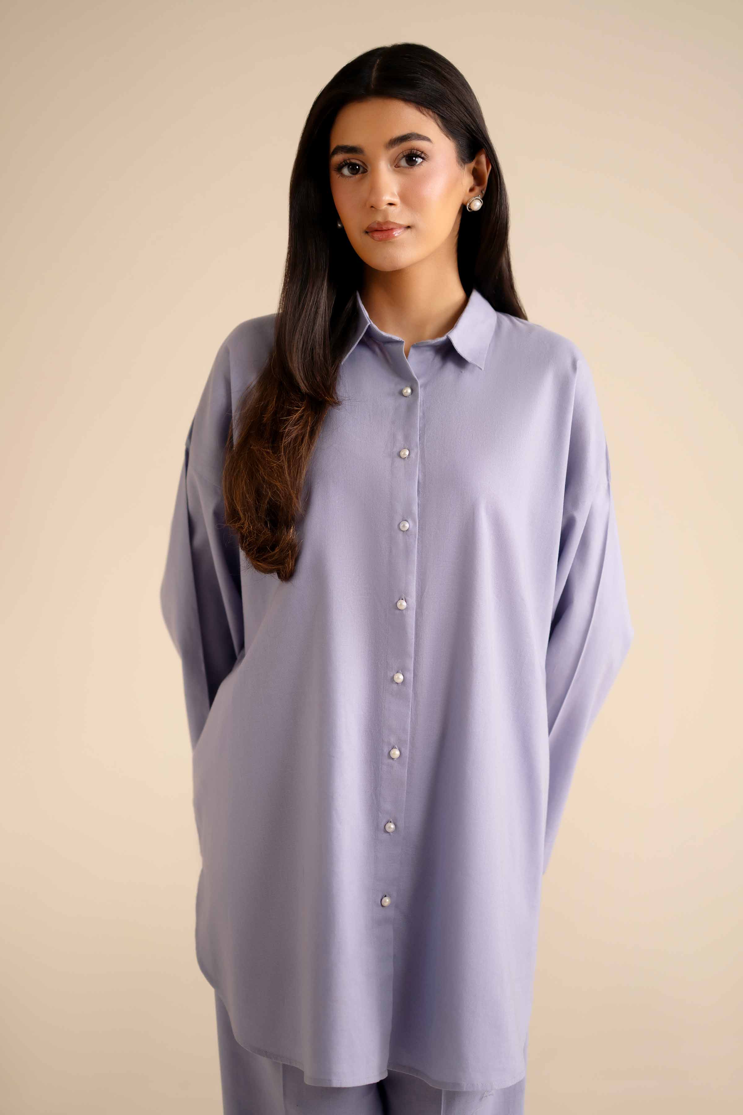 2 Piece - Embroidered Suit - PW25-299 - Image 5