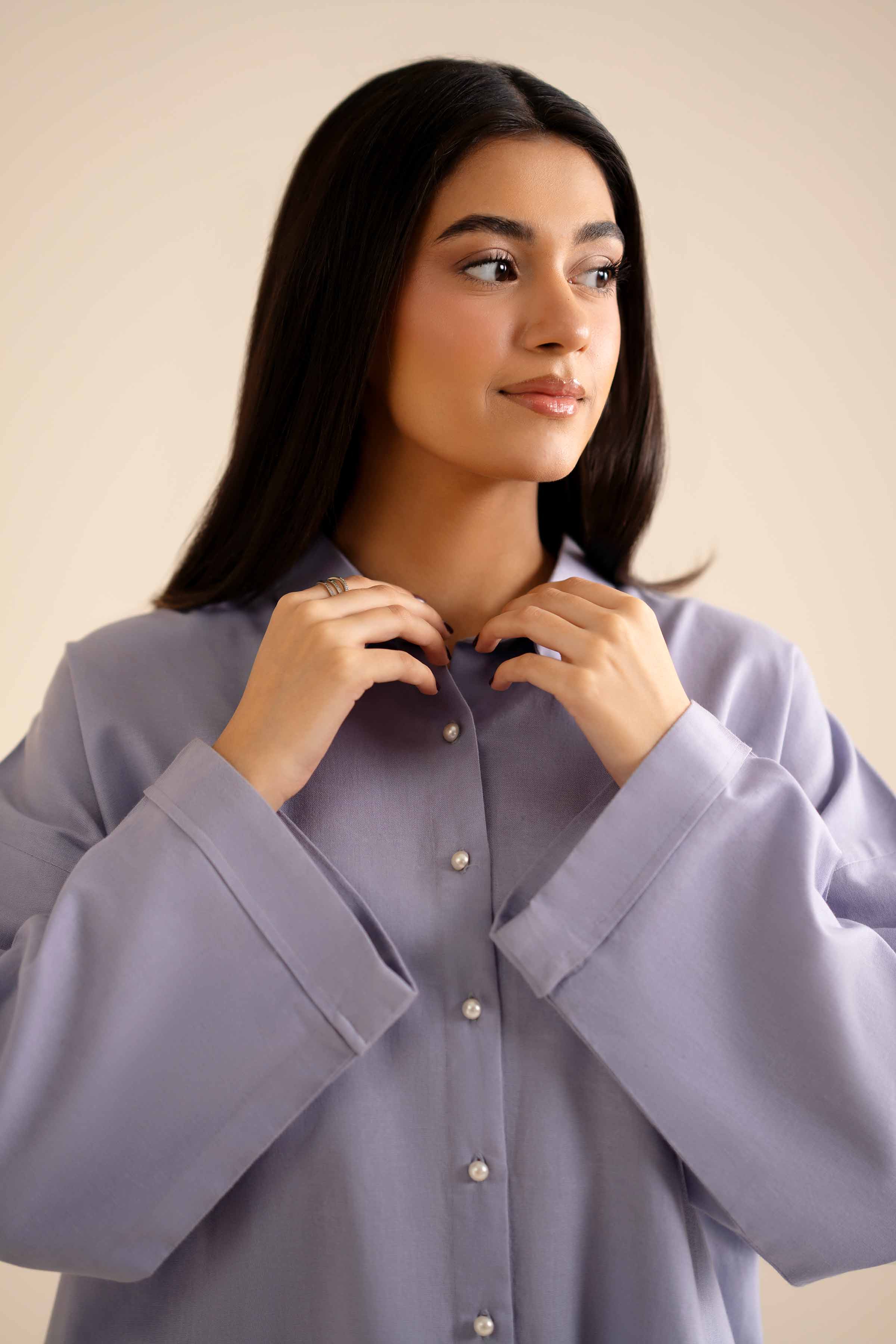 2 Piece - Embroidered Suit - PW25-299 - Image 6