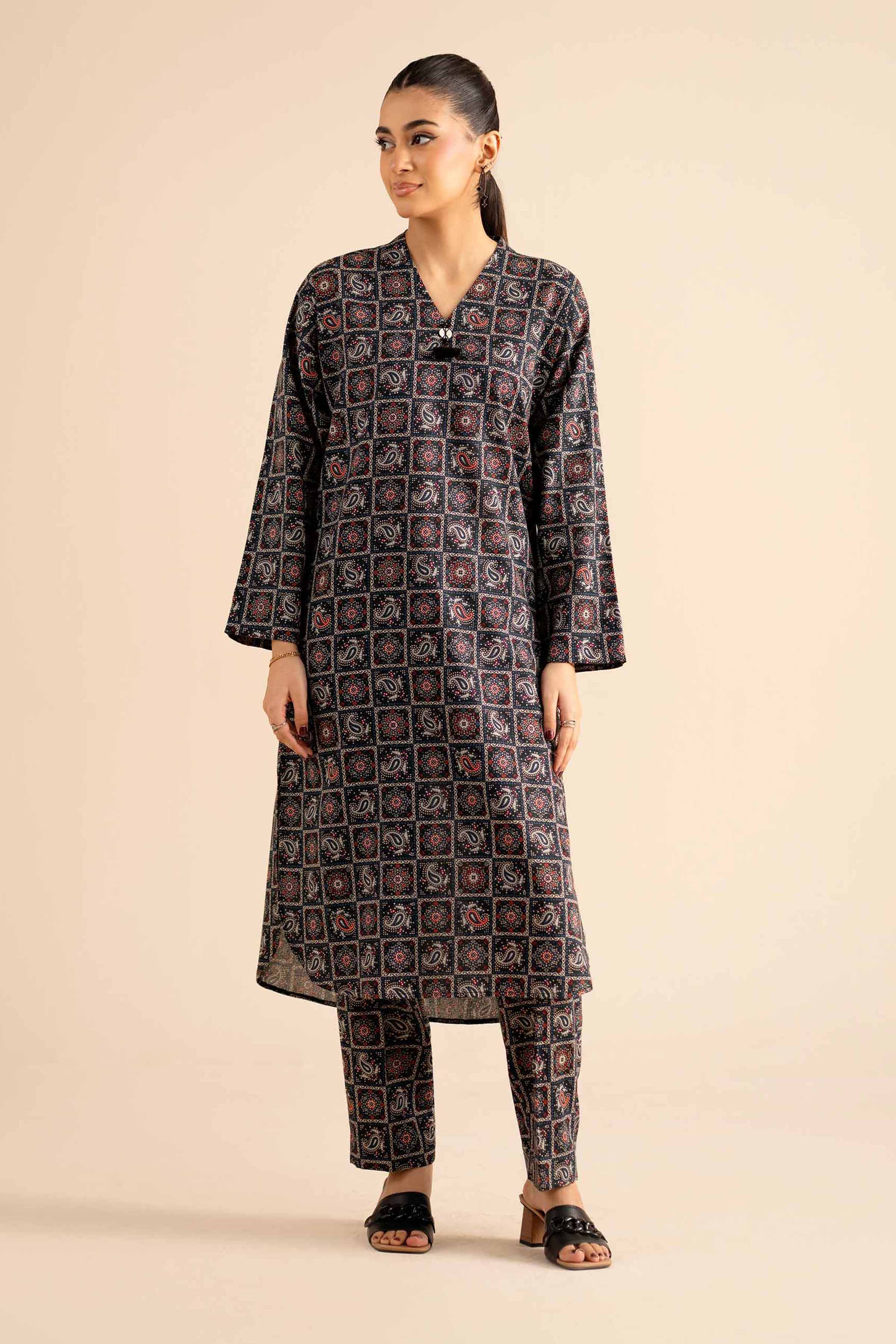 2 Piece - Printed Suit - PW25-302 - Image 2