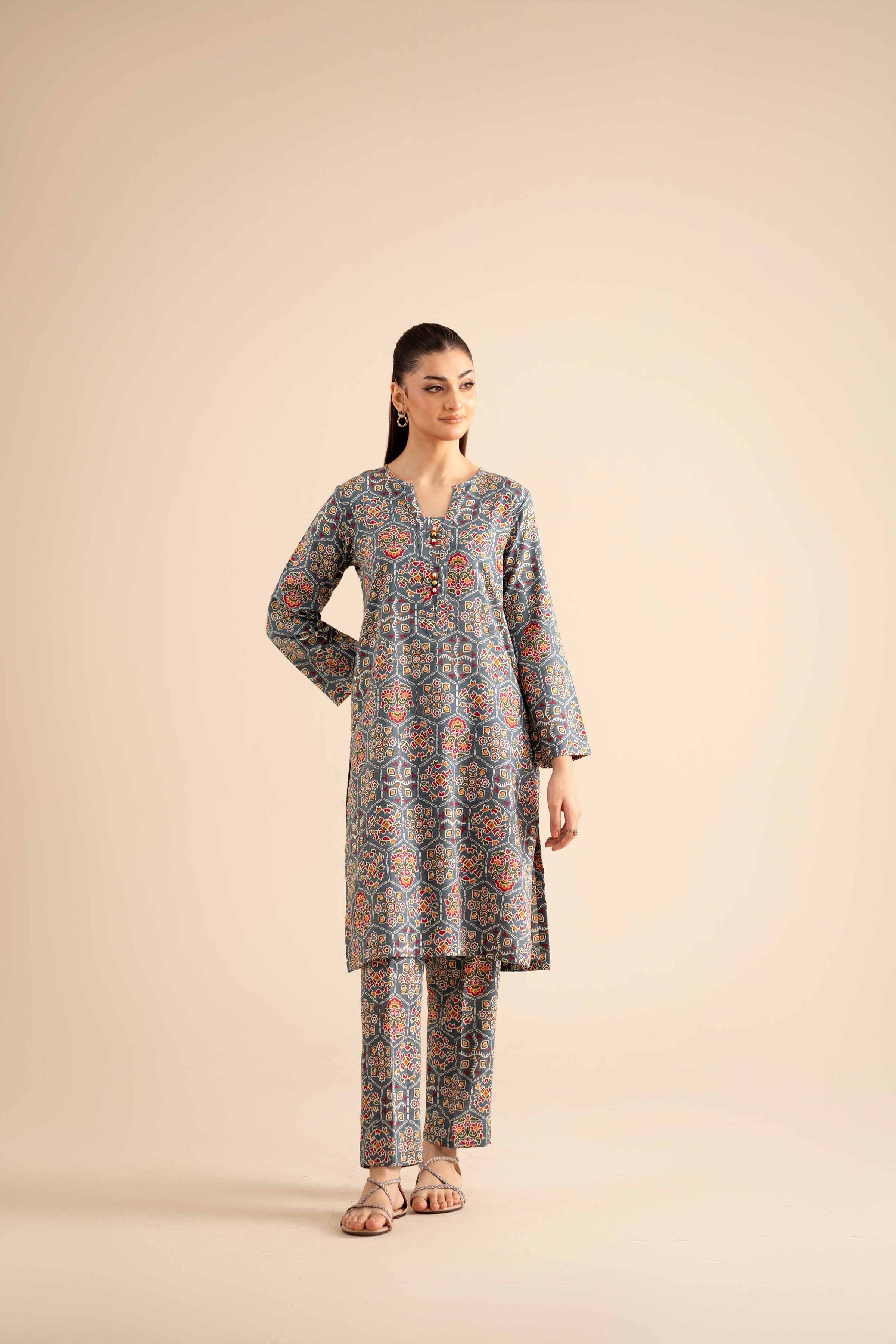 2 Piece - Printed Suit - PW25-305 - Image 5