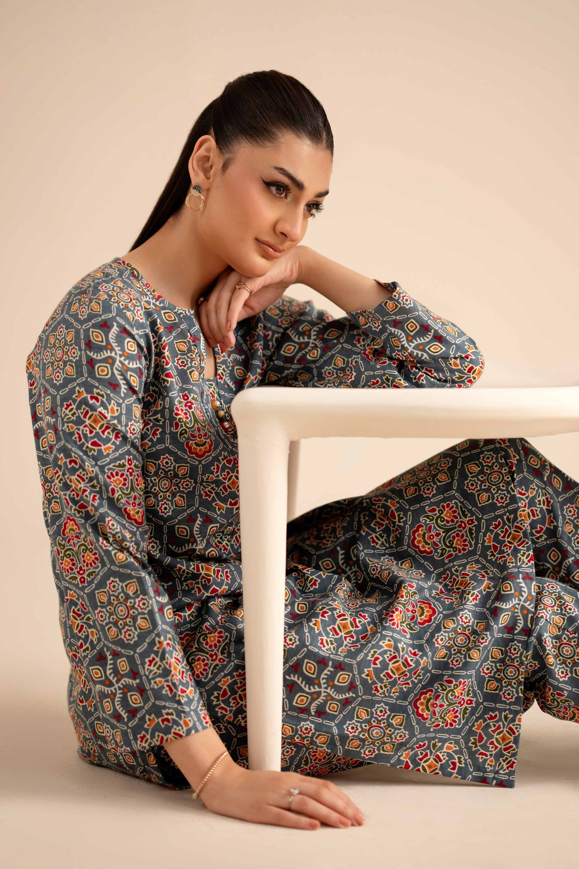2 Piece - Printed Suit - PW25-305 - Image 6