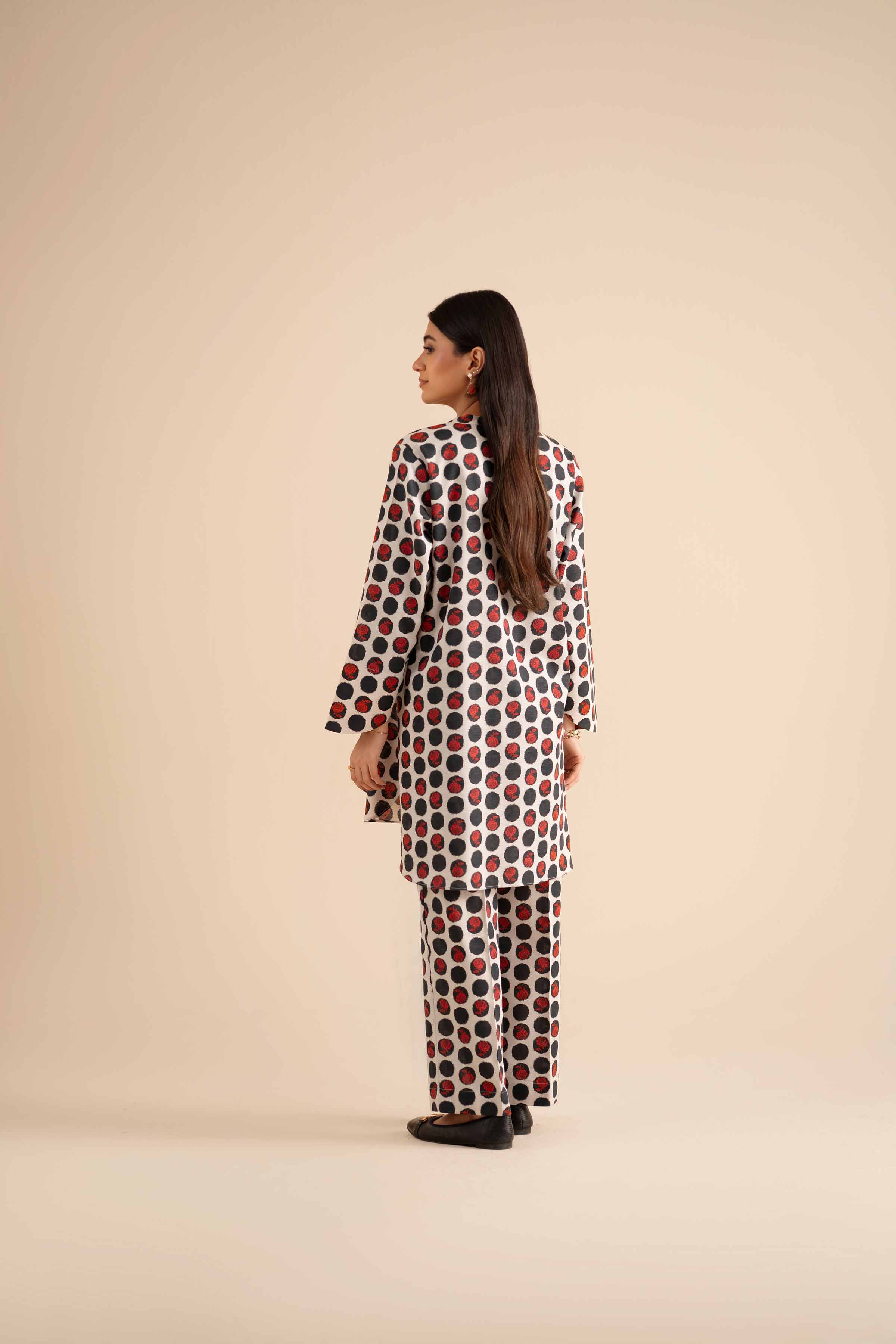 2 Piece - Printed Suit - PW25-306 - Image 3