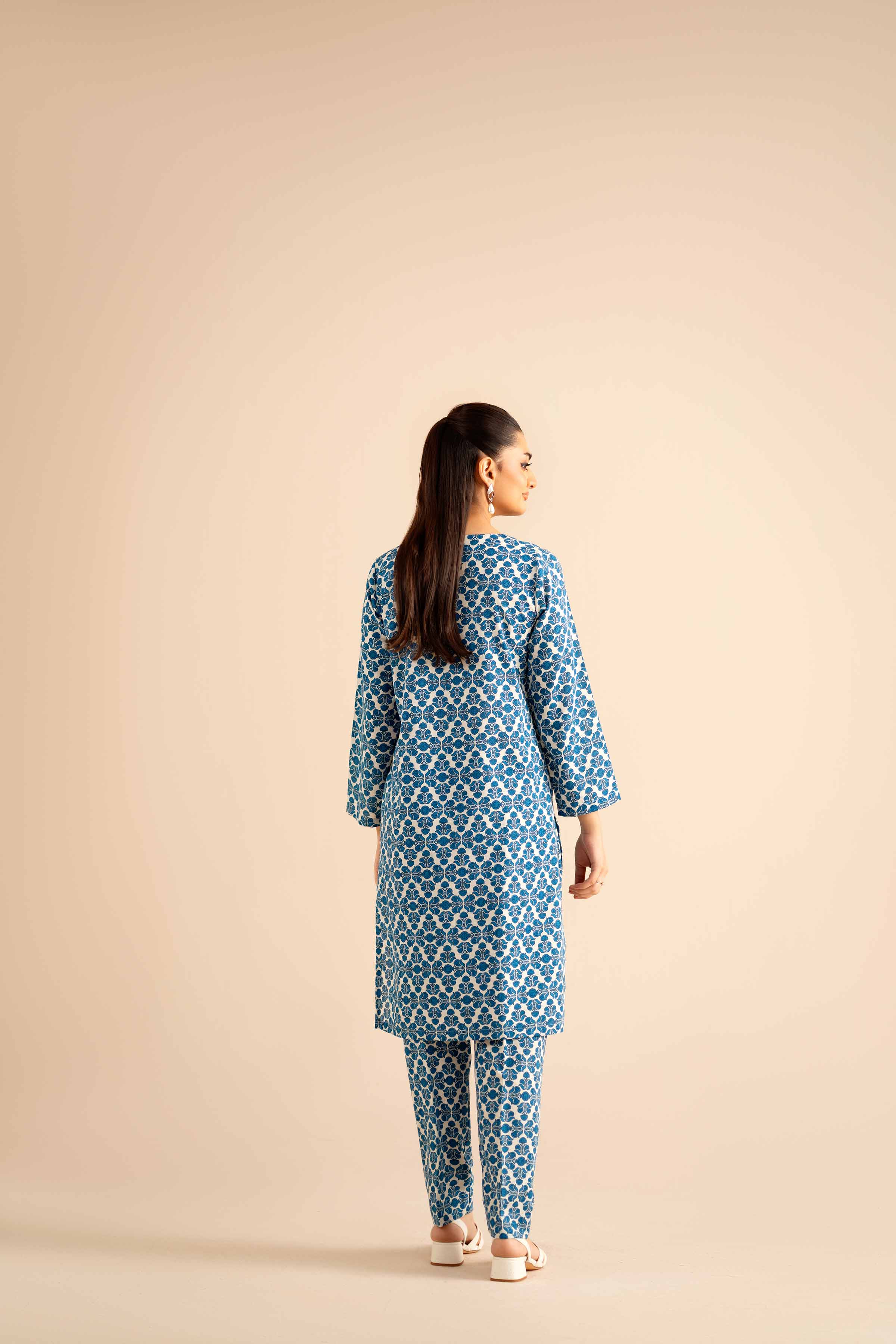 2 Piece - Printed Suit - PW25-307 - Image 3