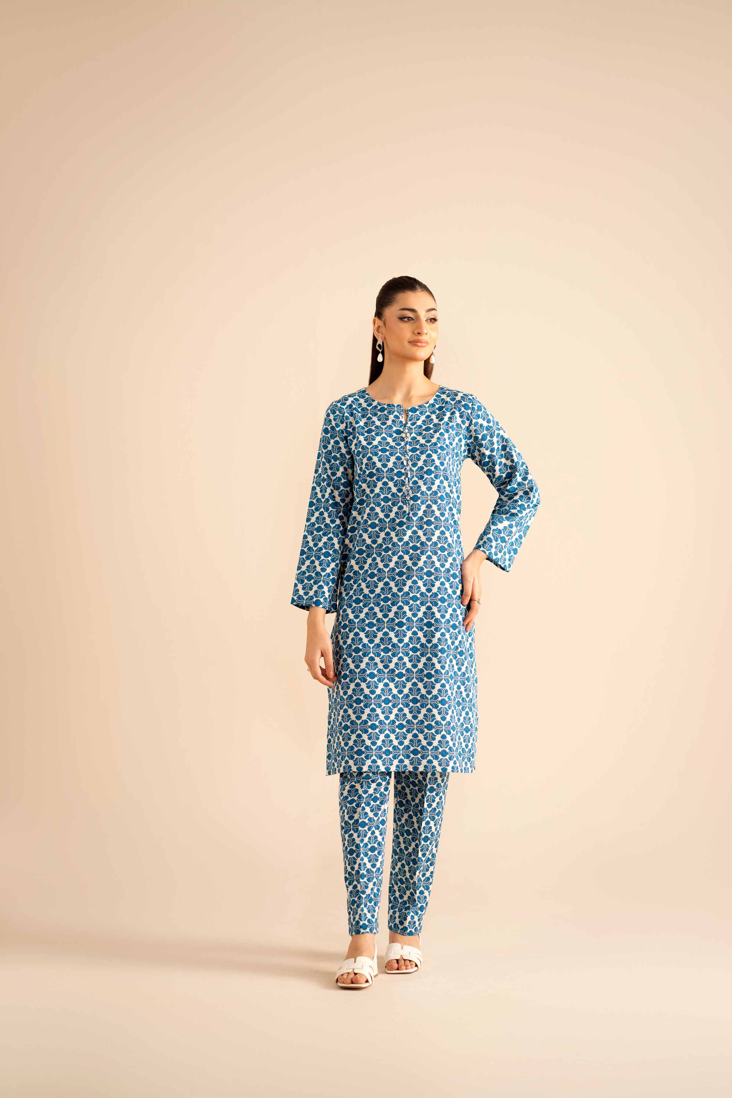 2 Piece - Printed Suit - PW25-307 - Image 4