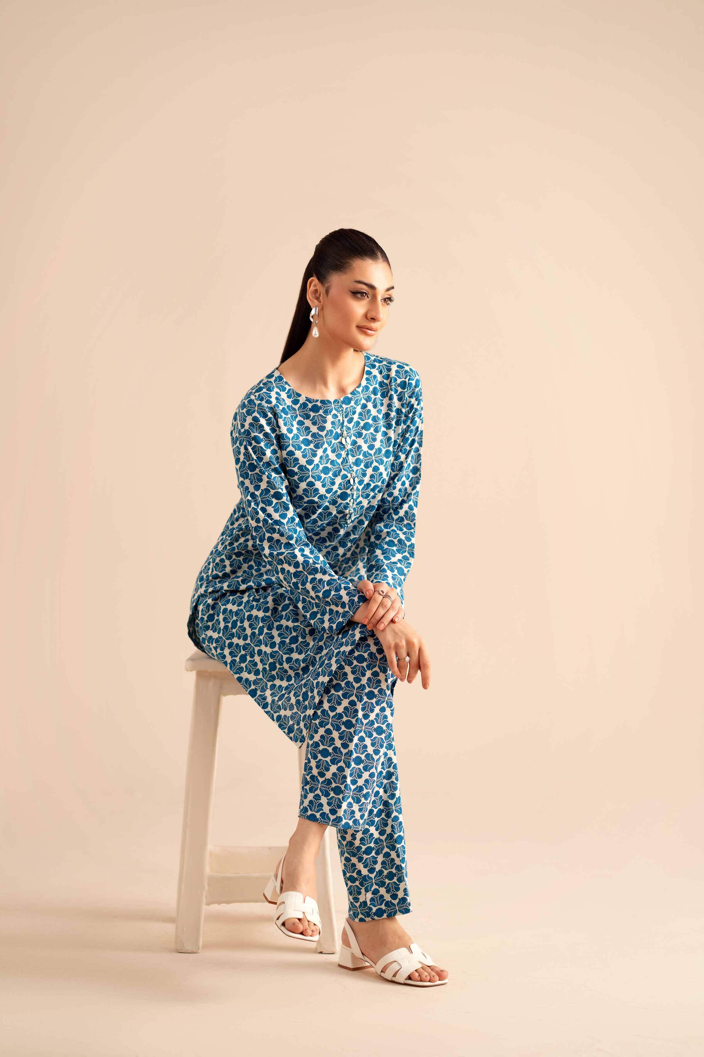 2 Piece - Printed Suit - PW25-307 - Image 5
