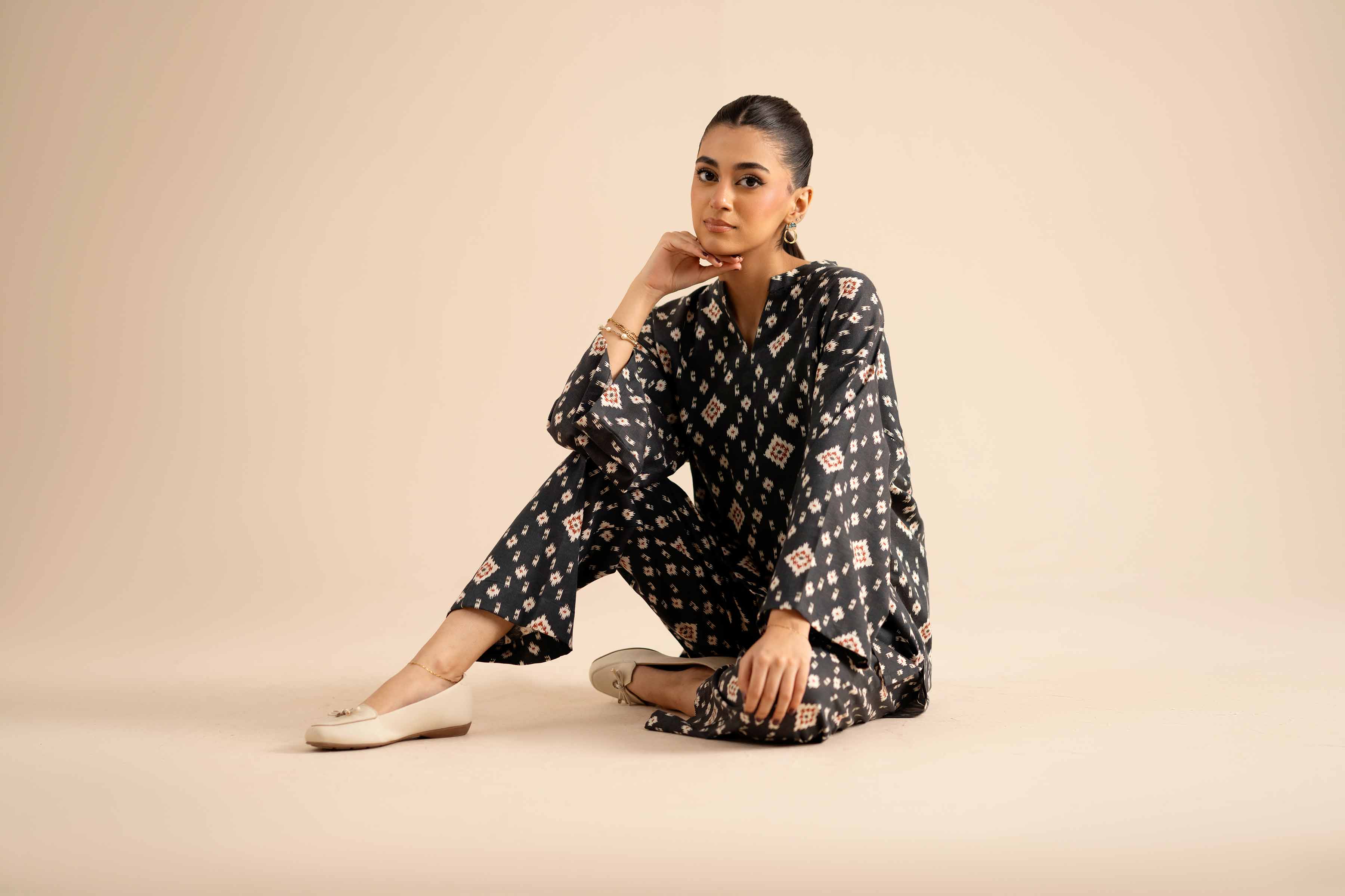 2 Piece - Printed Suit - PW25-308 - Image 7