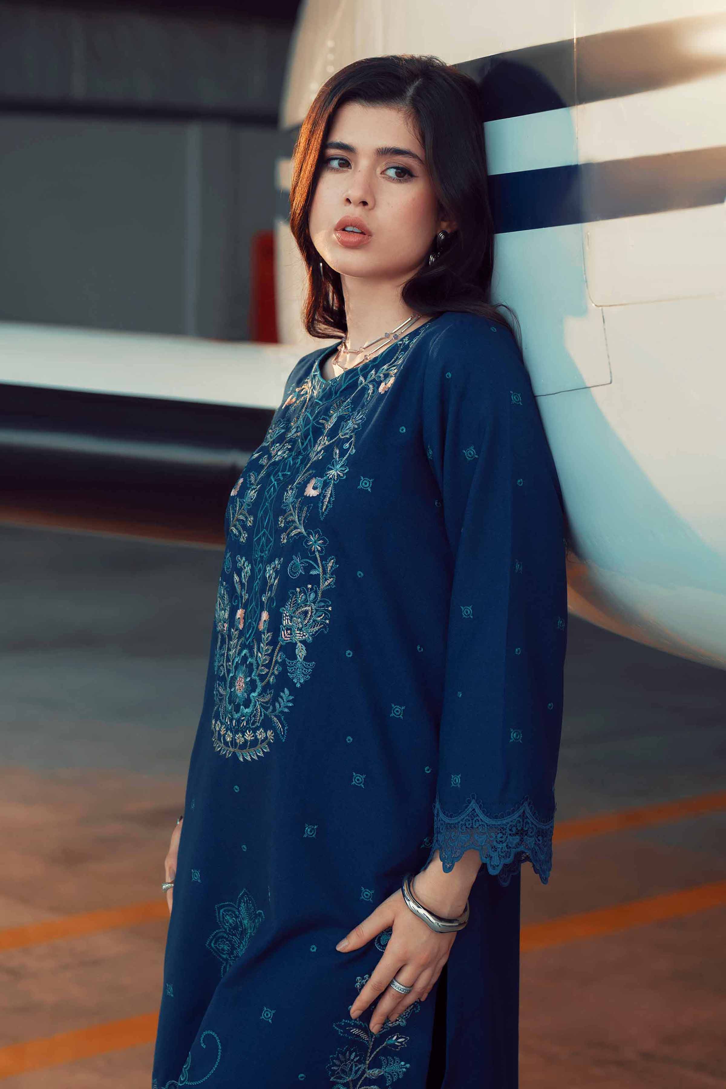 2 Piece - Embroidered Suit - PW25-321 - Image 2