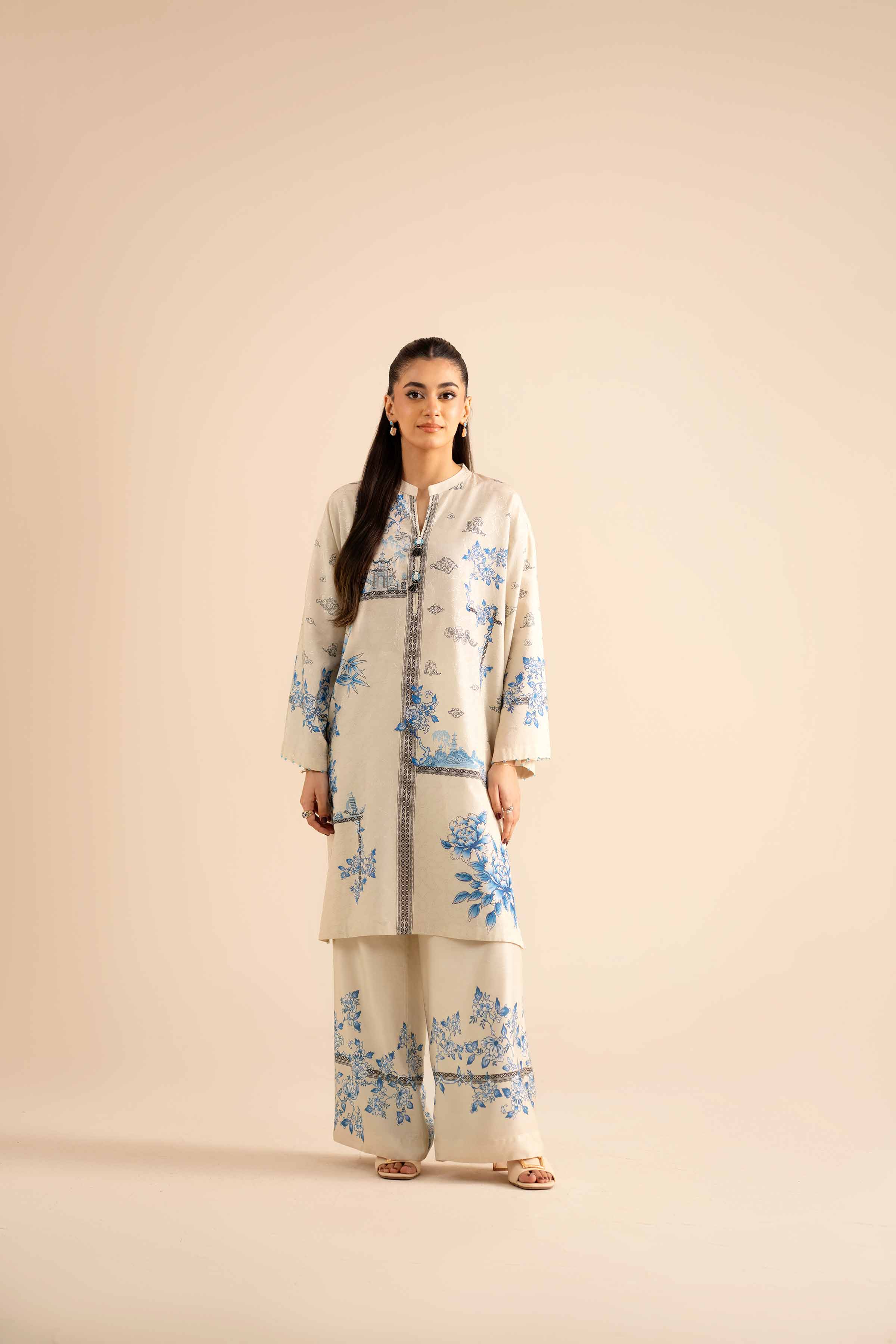 2 Piece - Printed Suit - PW25-333 - Image 4
