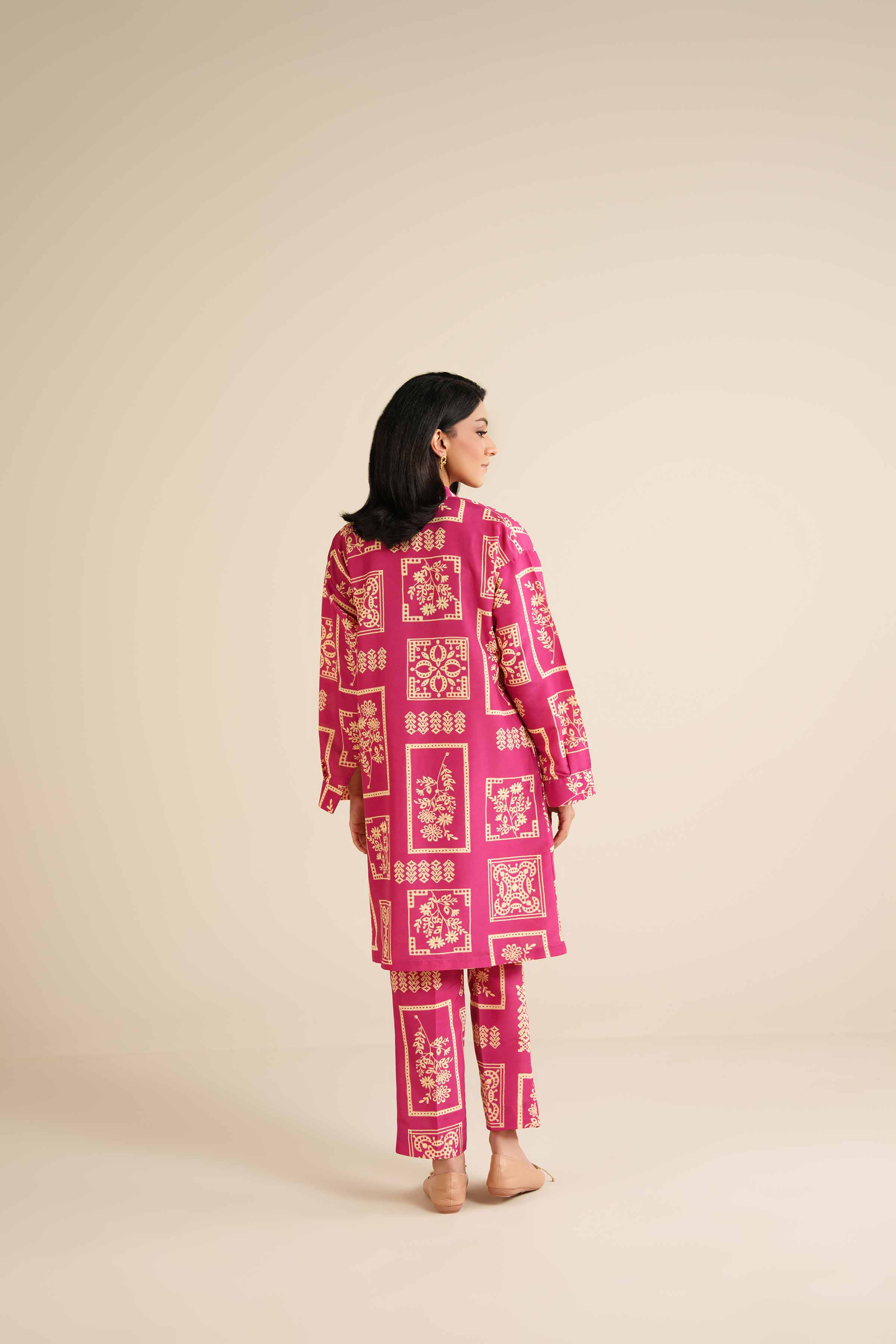 2 Piece - Printed Suit - PW25-362 - Image 3