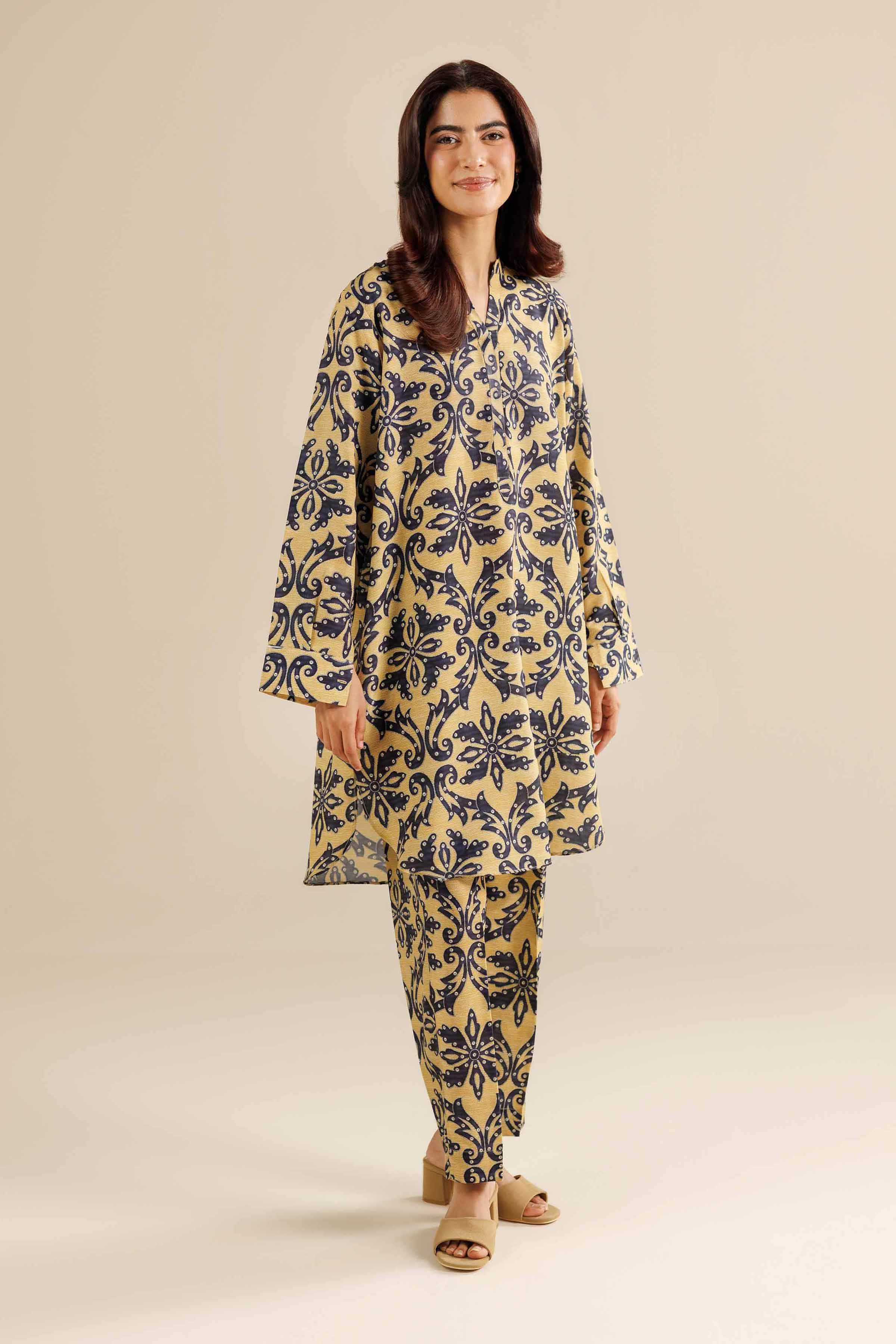 2 Piece - Printed Suit - PW25-365 - Image 2