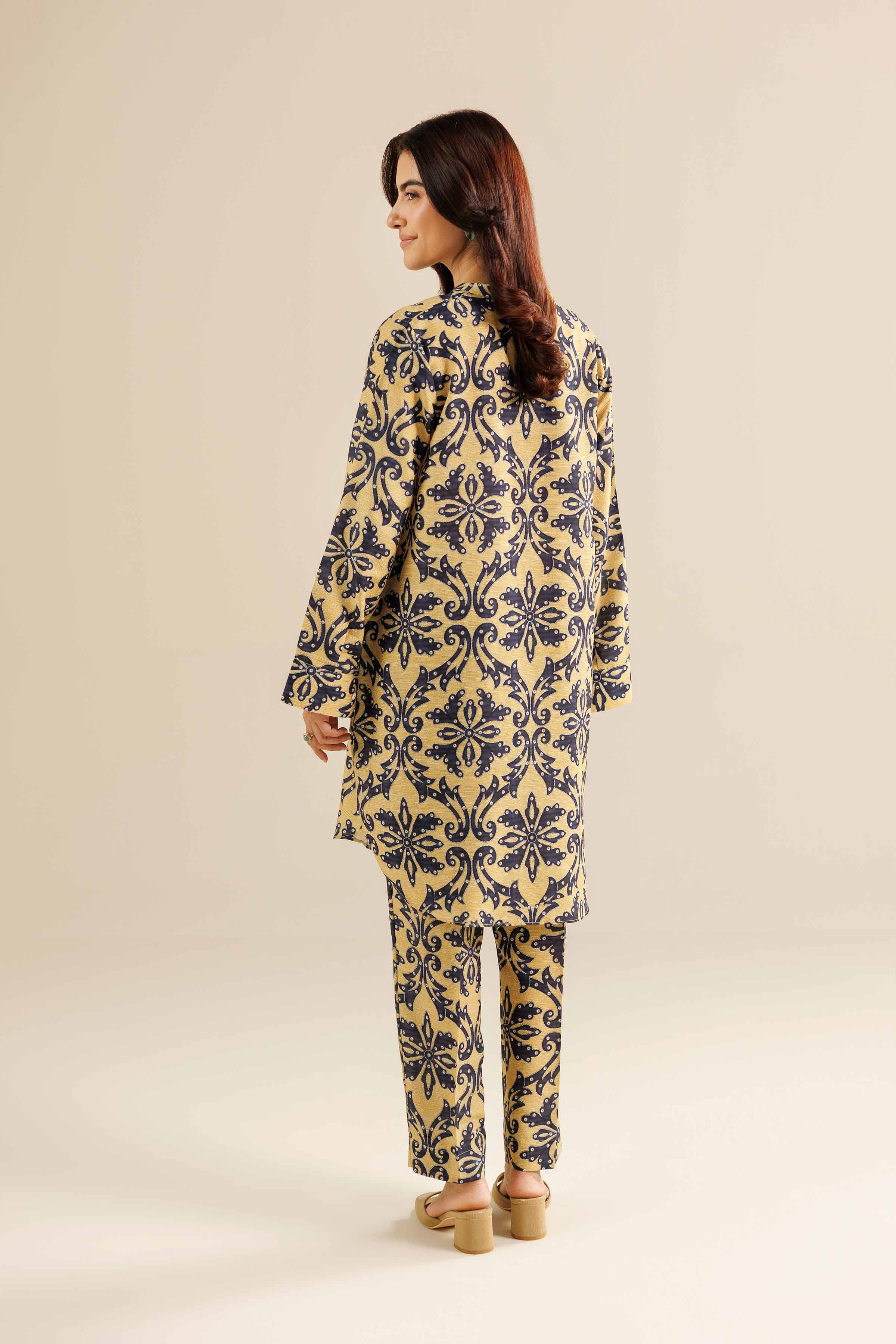 2 Piece - Printed Suit - PW25-365 - Image 3