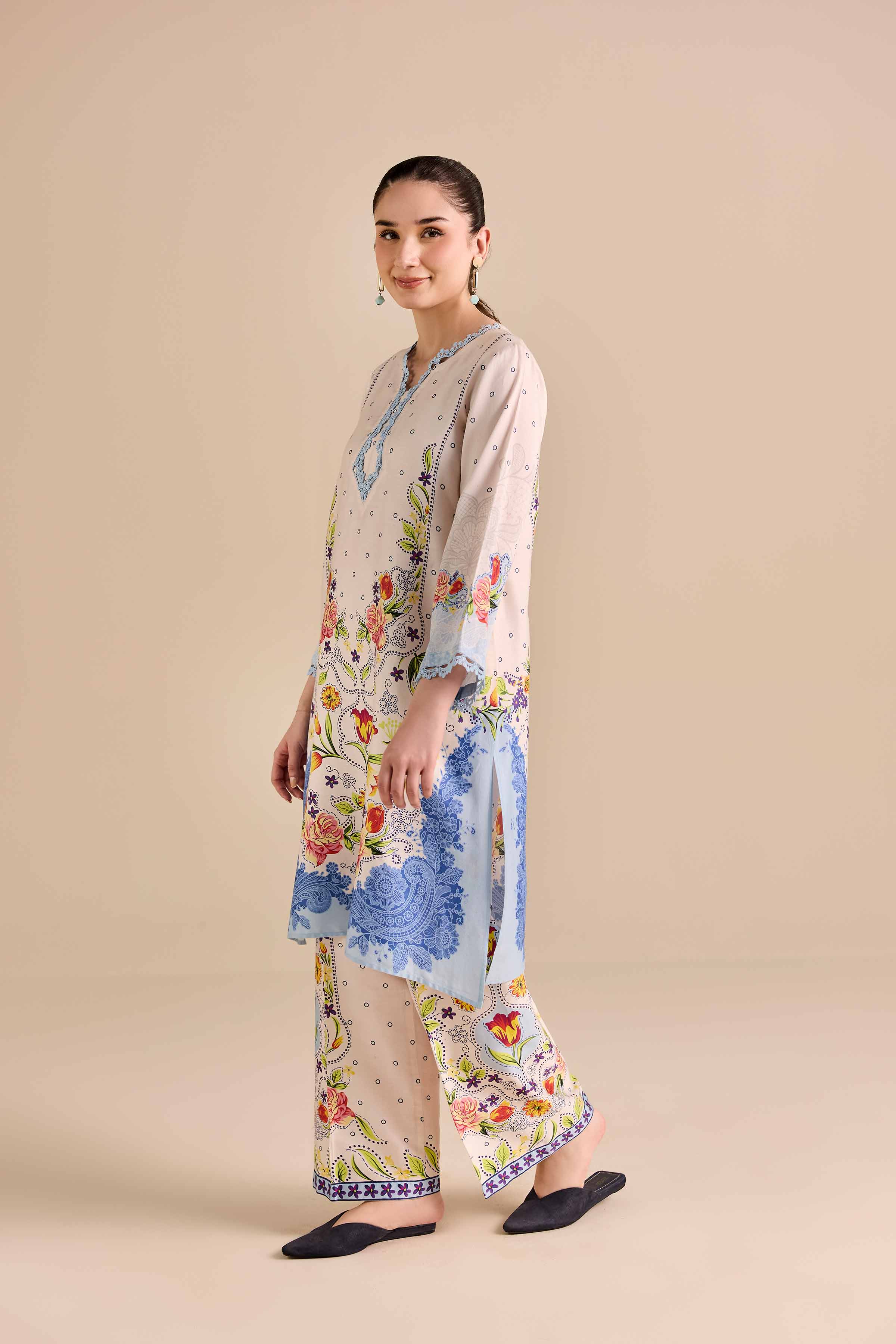 2 Piece - Printed Suit - PW25-369 - Image 4