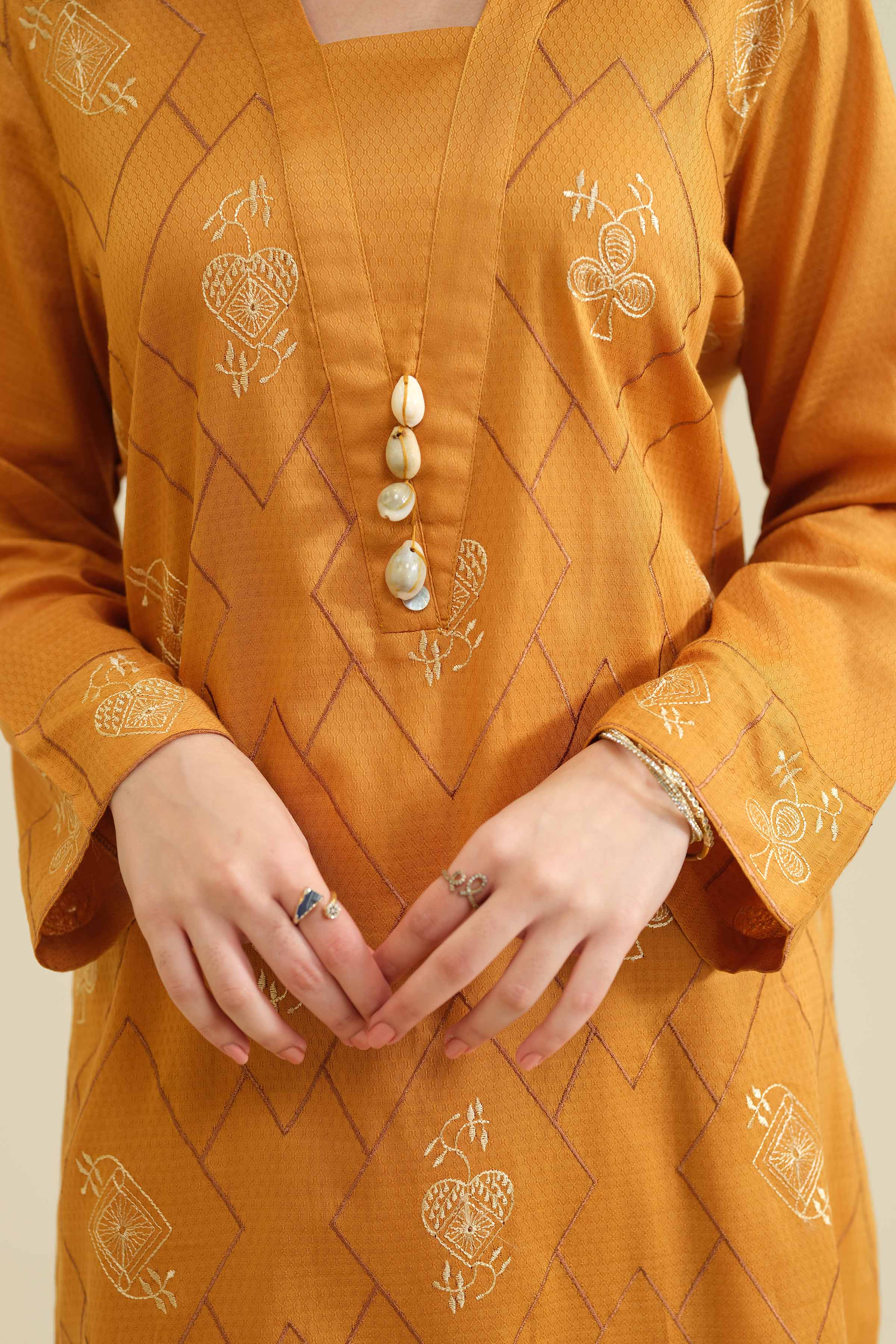 Printed Embroidered Shirt - PW25-37 - Image 5