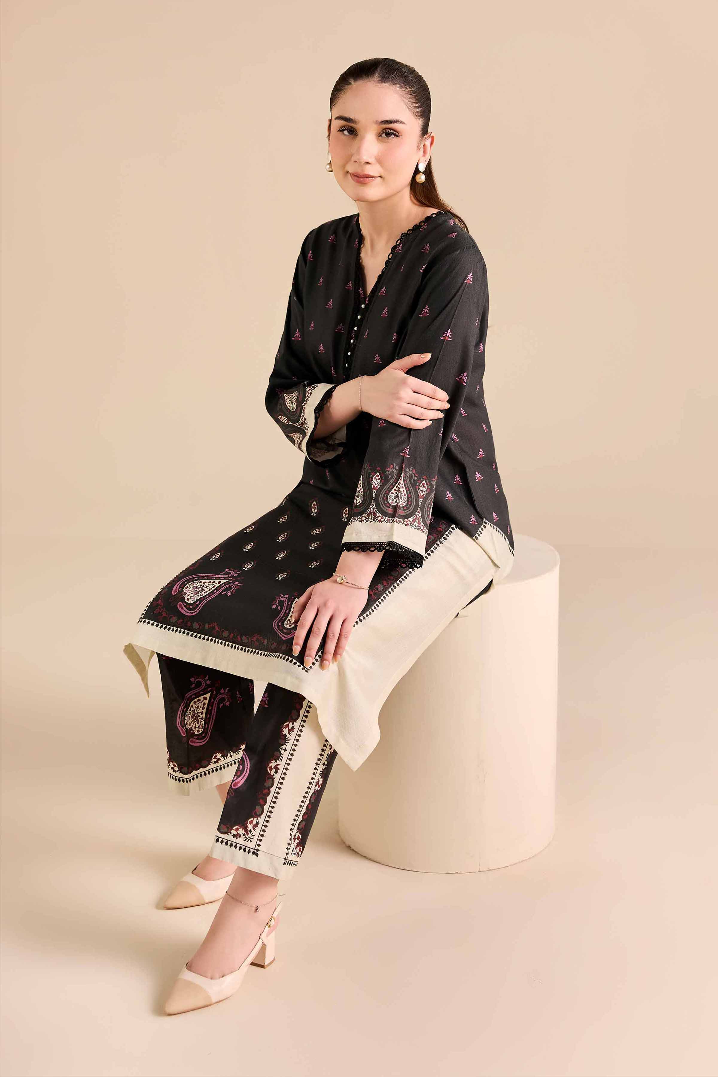 2 Piece - Printed Suit - PW25-385