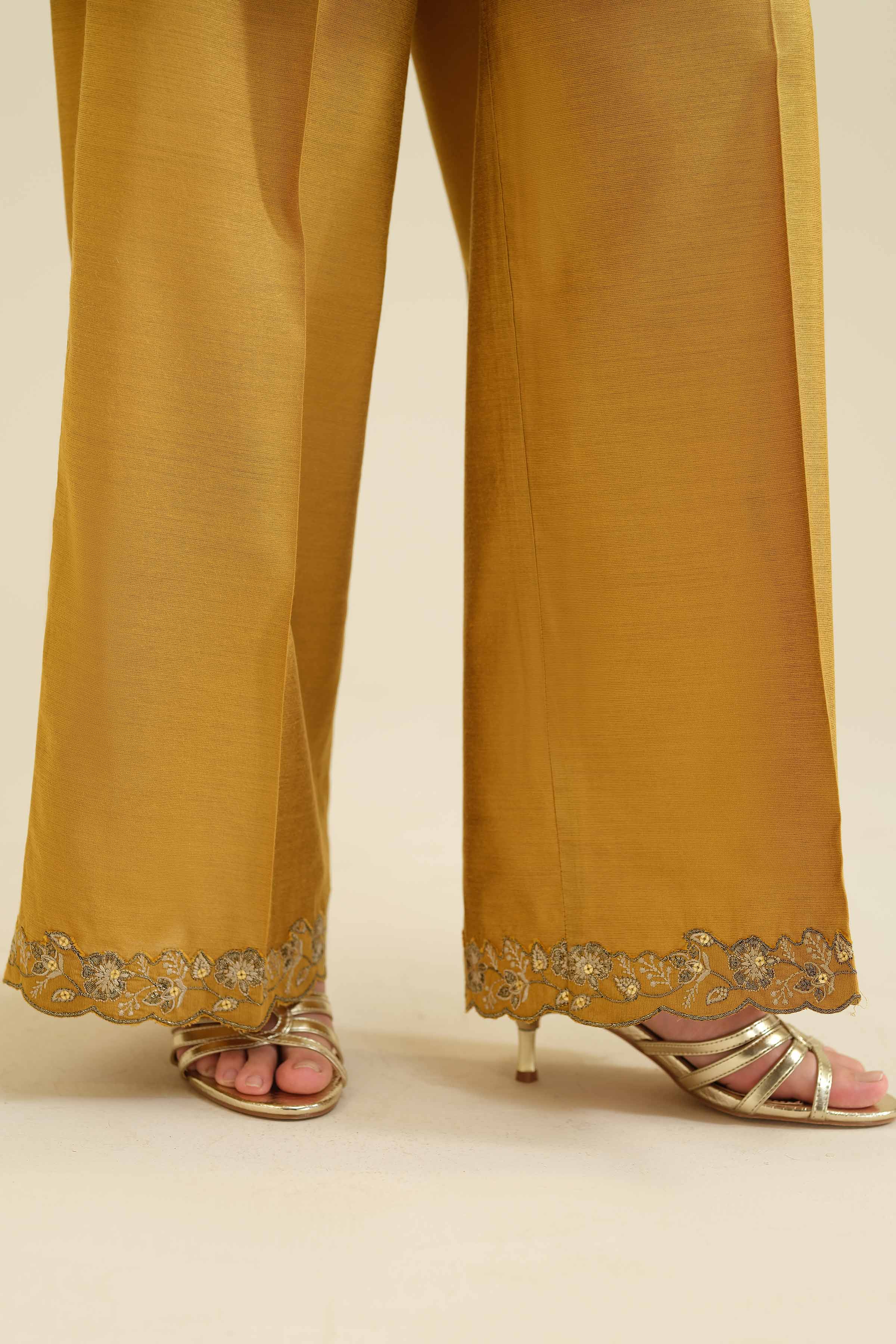 3 Piece - Embroidered Suit - PW25-401 - Image 7