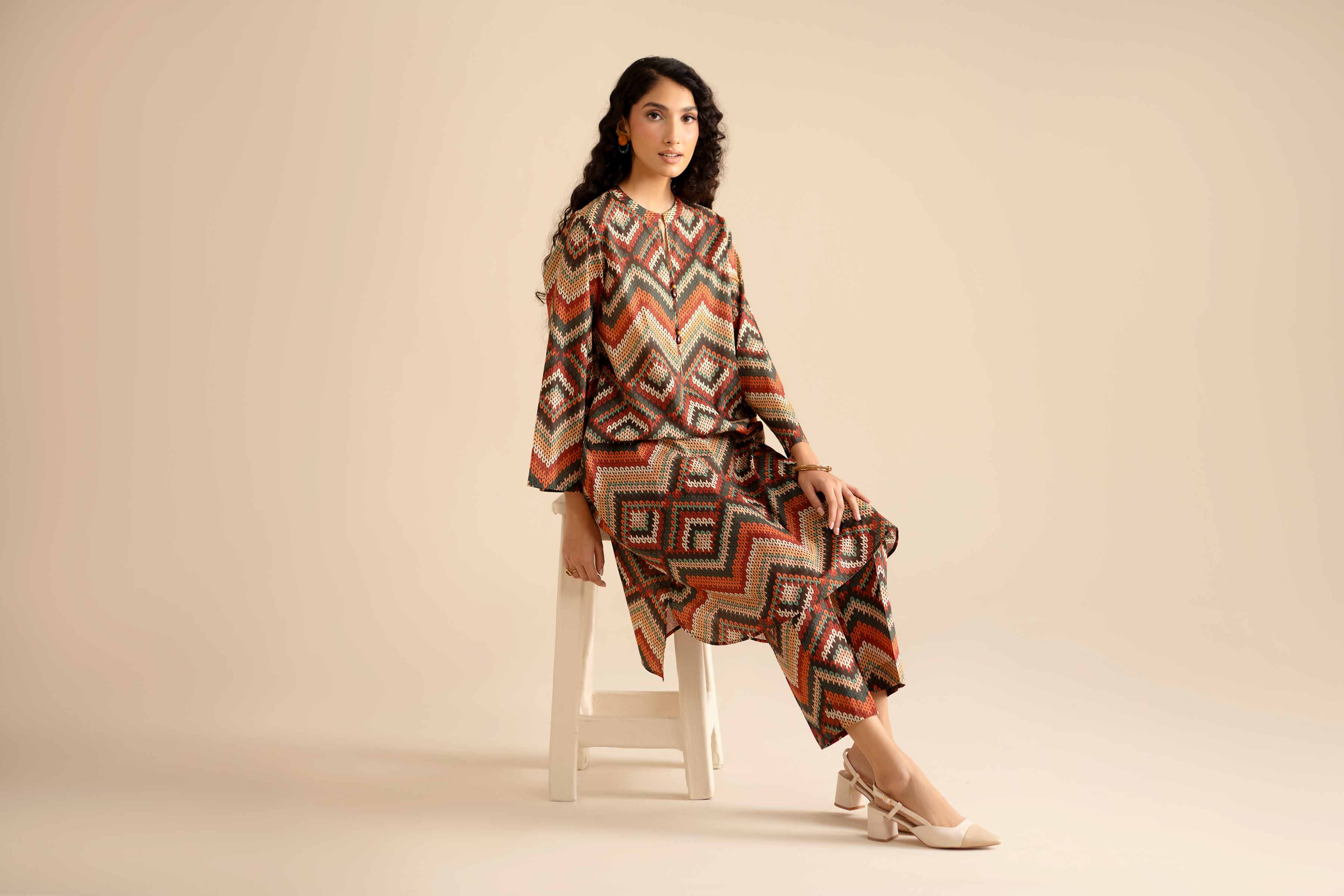 2 Piece - Printed Suit - PW25-42 - Image 7
