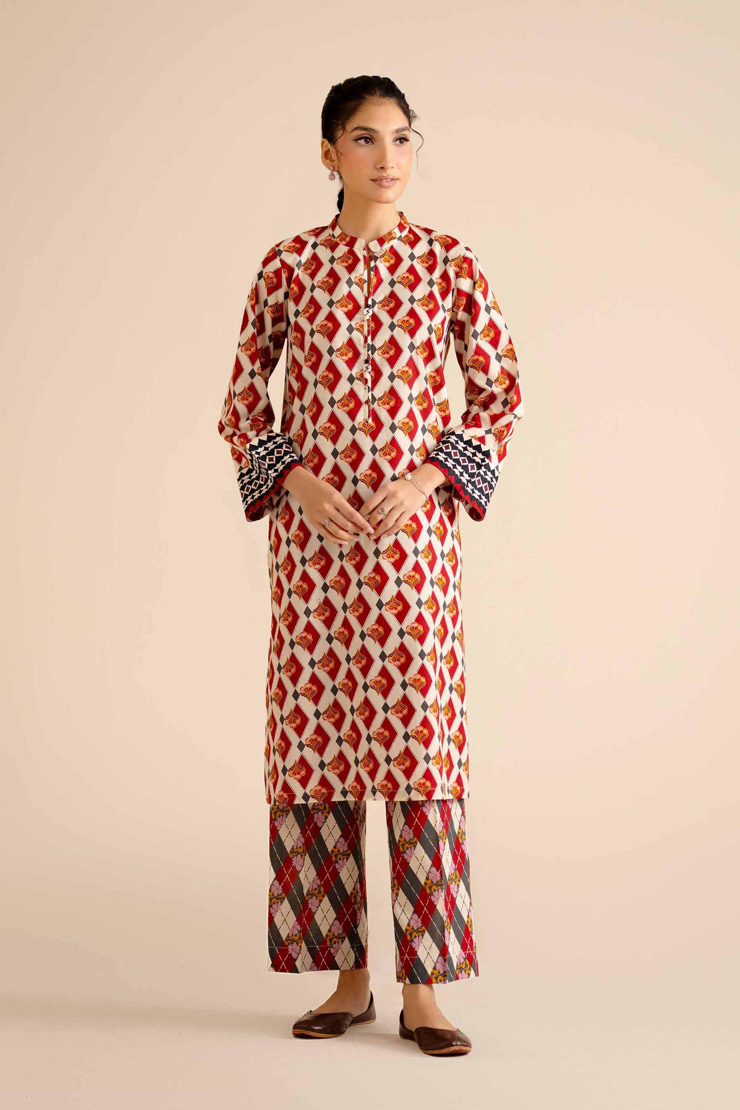 2 Piece - Printed Suit - PW25-45