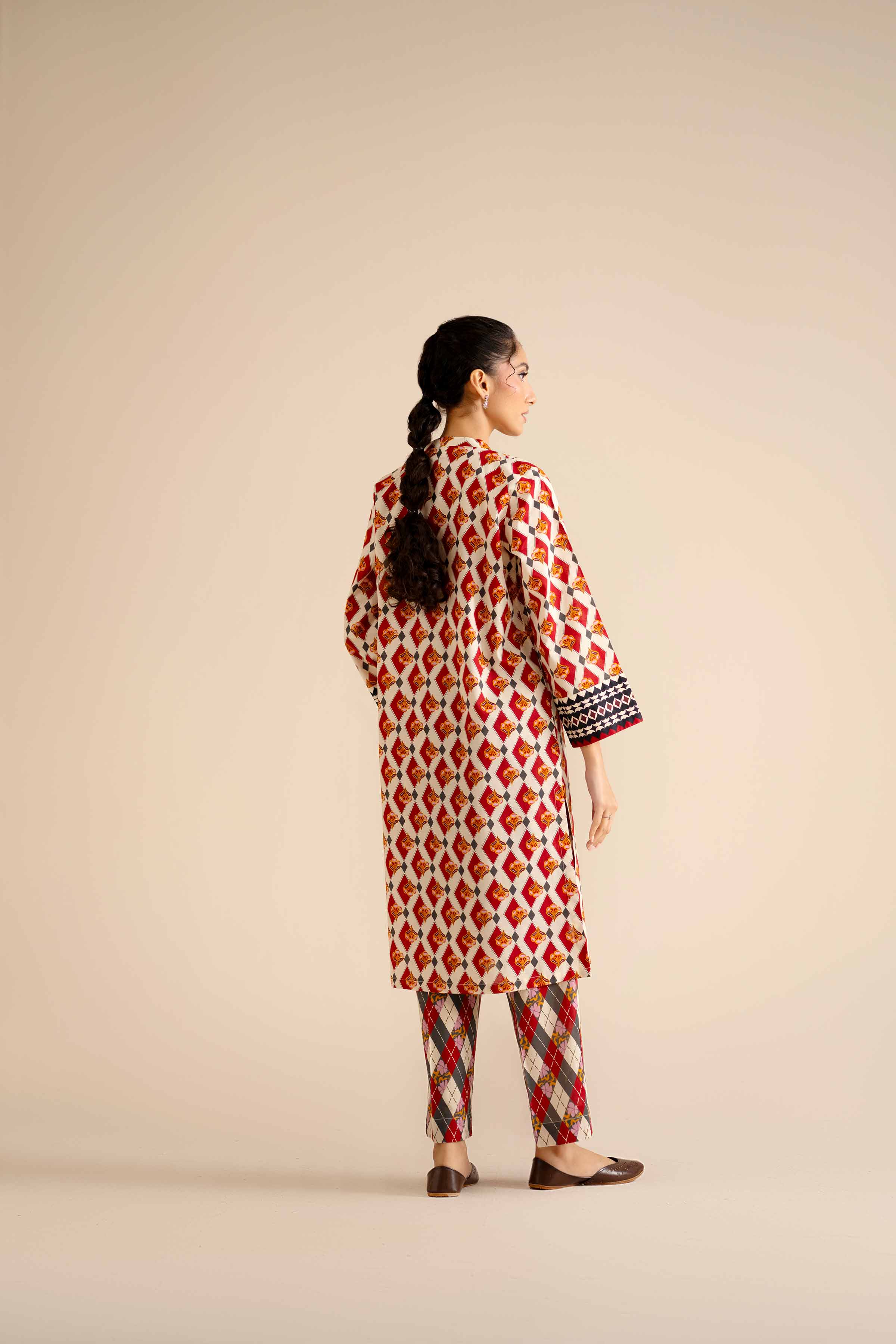 2 Piece - Printed Suit - PW25-45 - Image 3