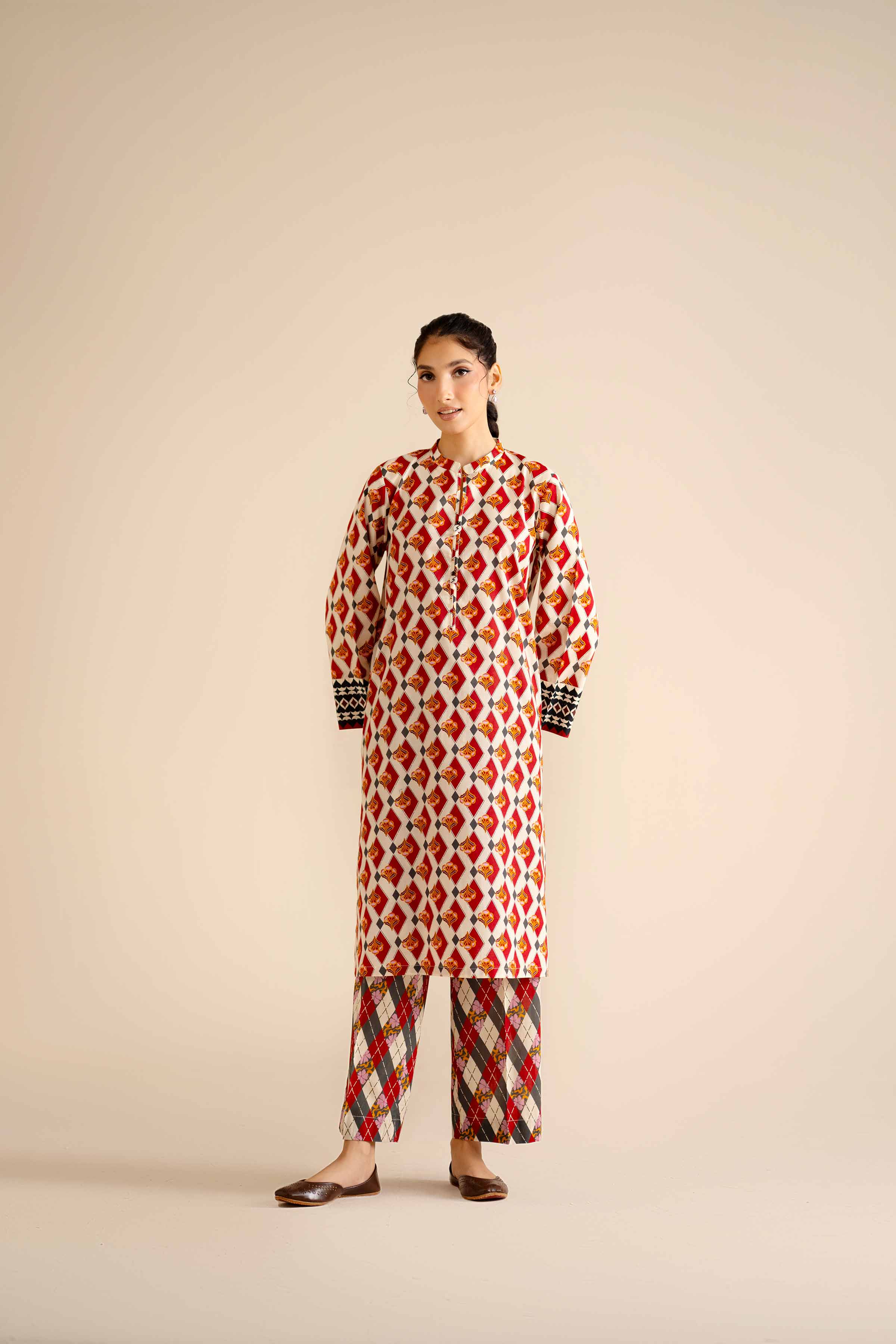 2 Piece - Printed Suit - PW25-45 - Image 5