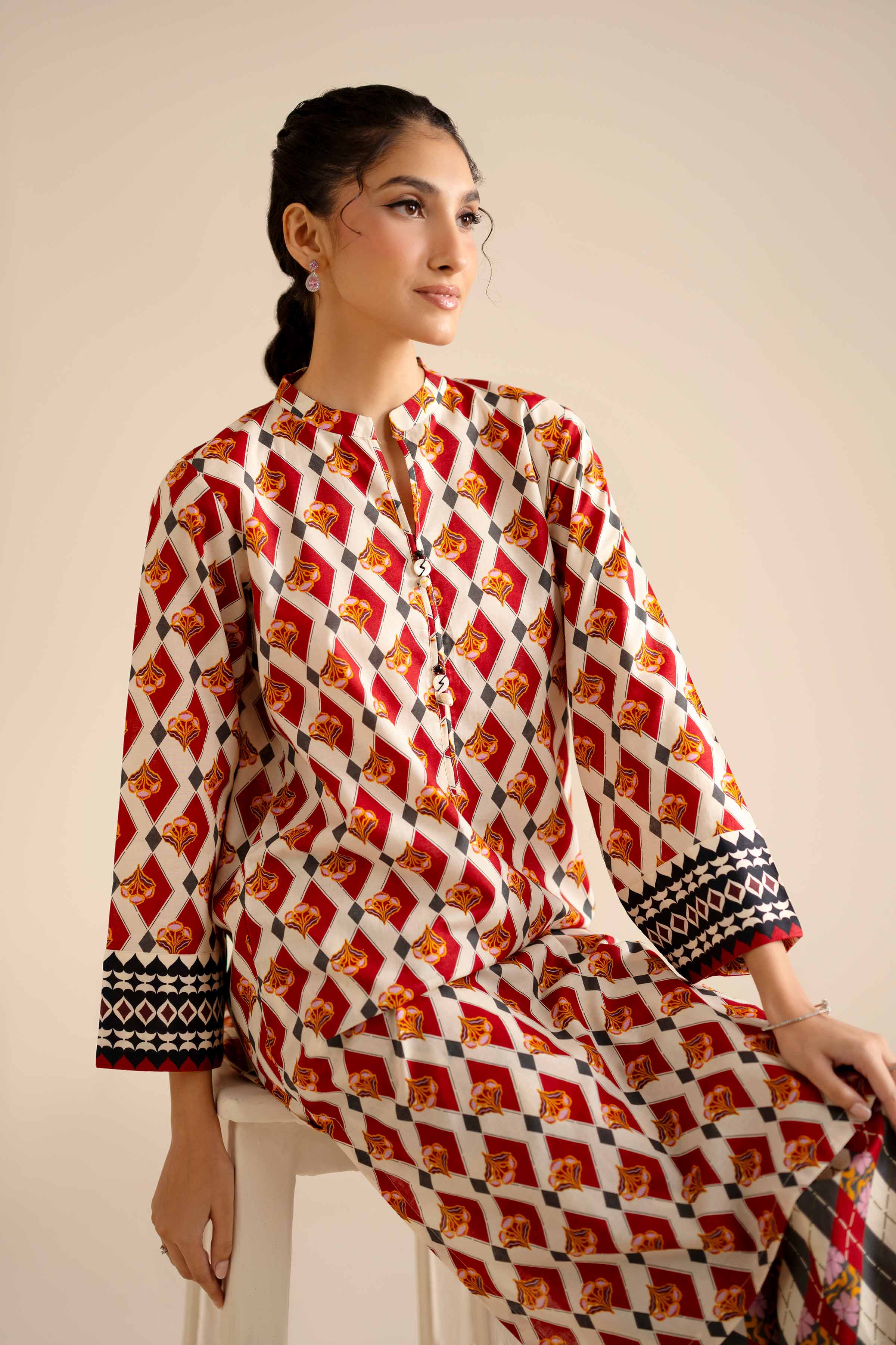 2 Piece - Printed Suit - PW25-45 - Image 7