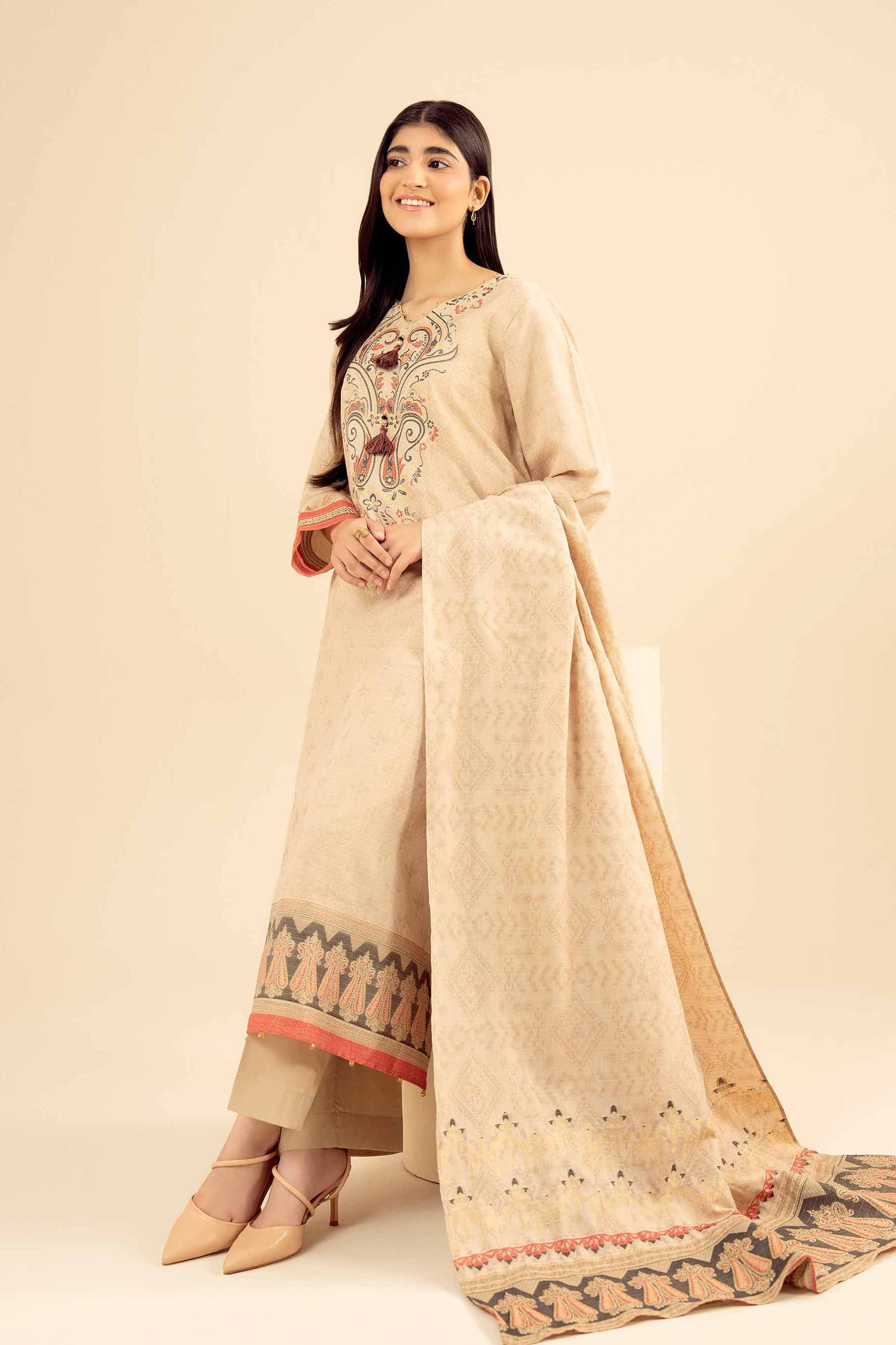 3 Piece - Printed Suit - PW25-457 - Image 2