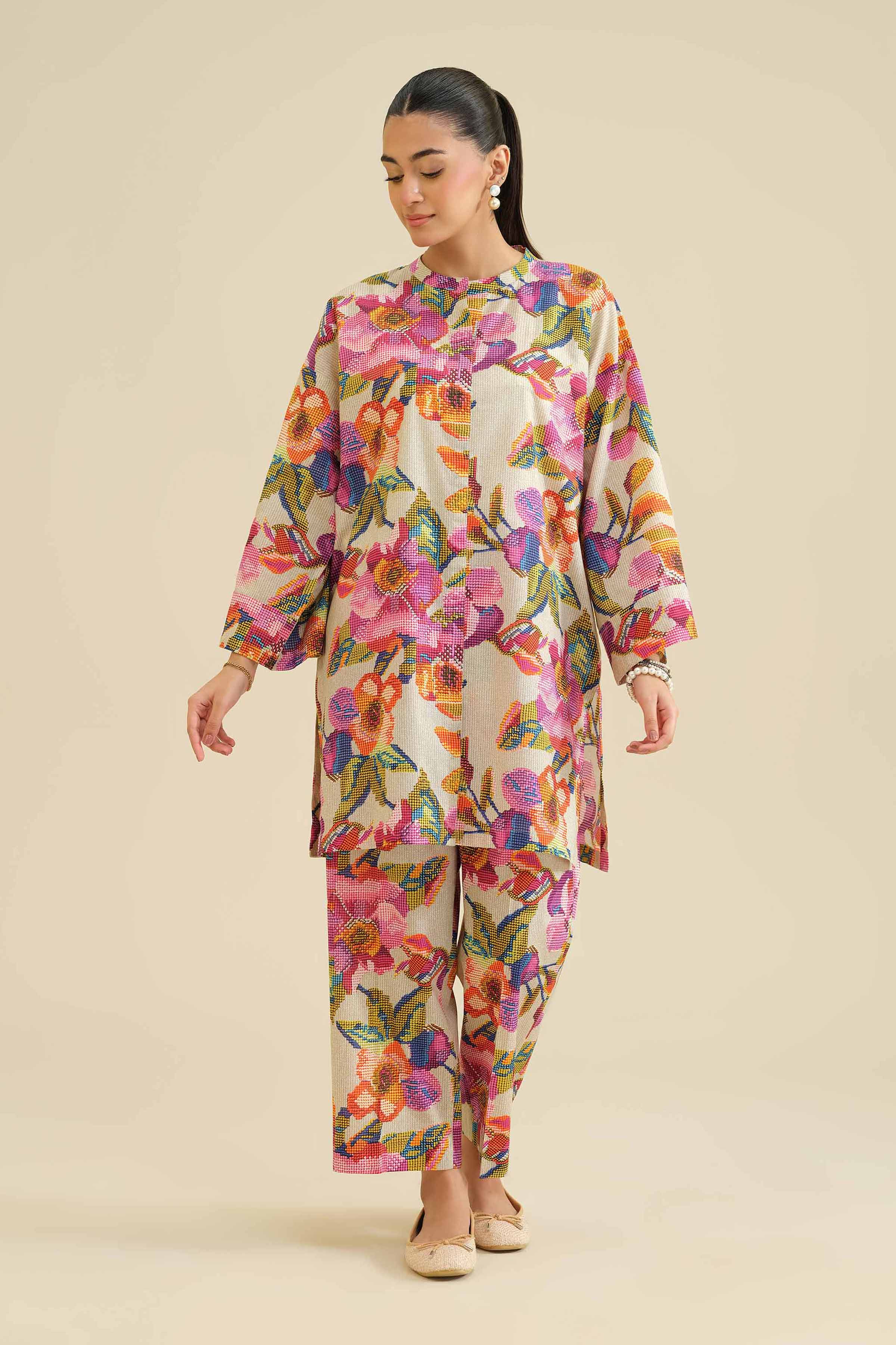 2 Piece - Printed Suit - PW25-46 - Image 2