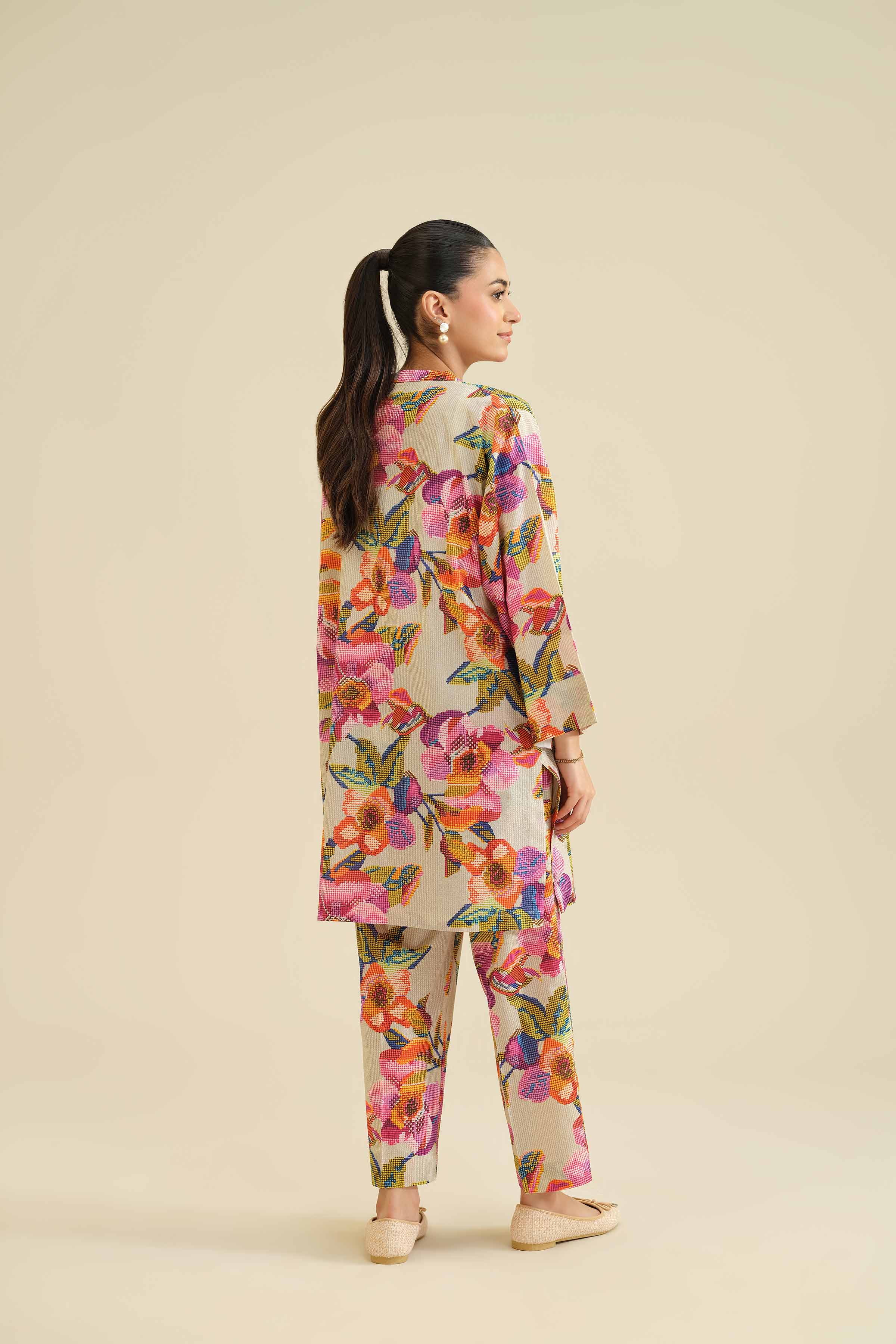 2 Piece - Printed Suit - PW25-46 - Image 3