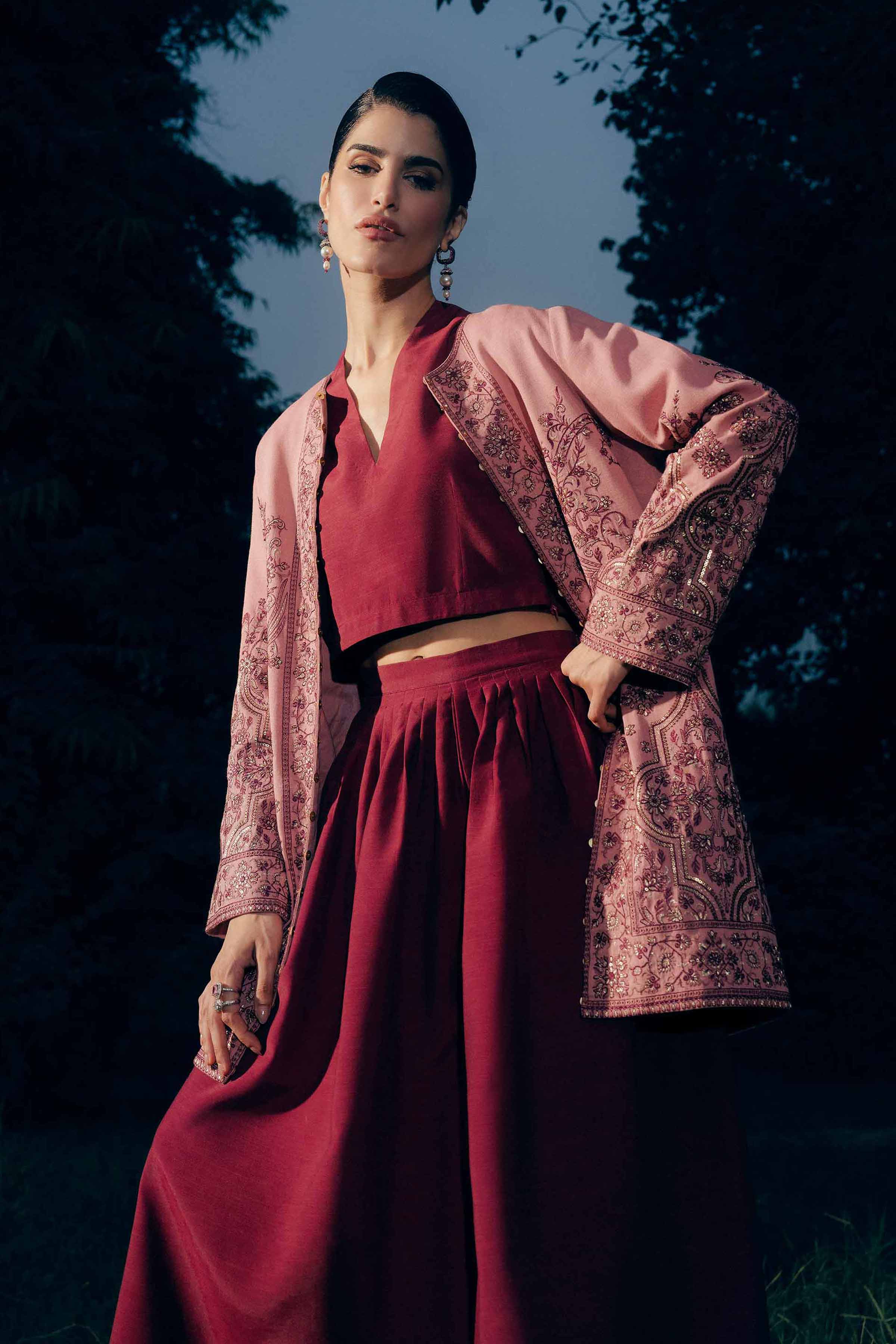 Embroidered Jacket - PW25-544 - Image 2
