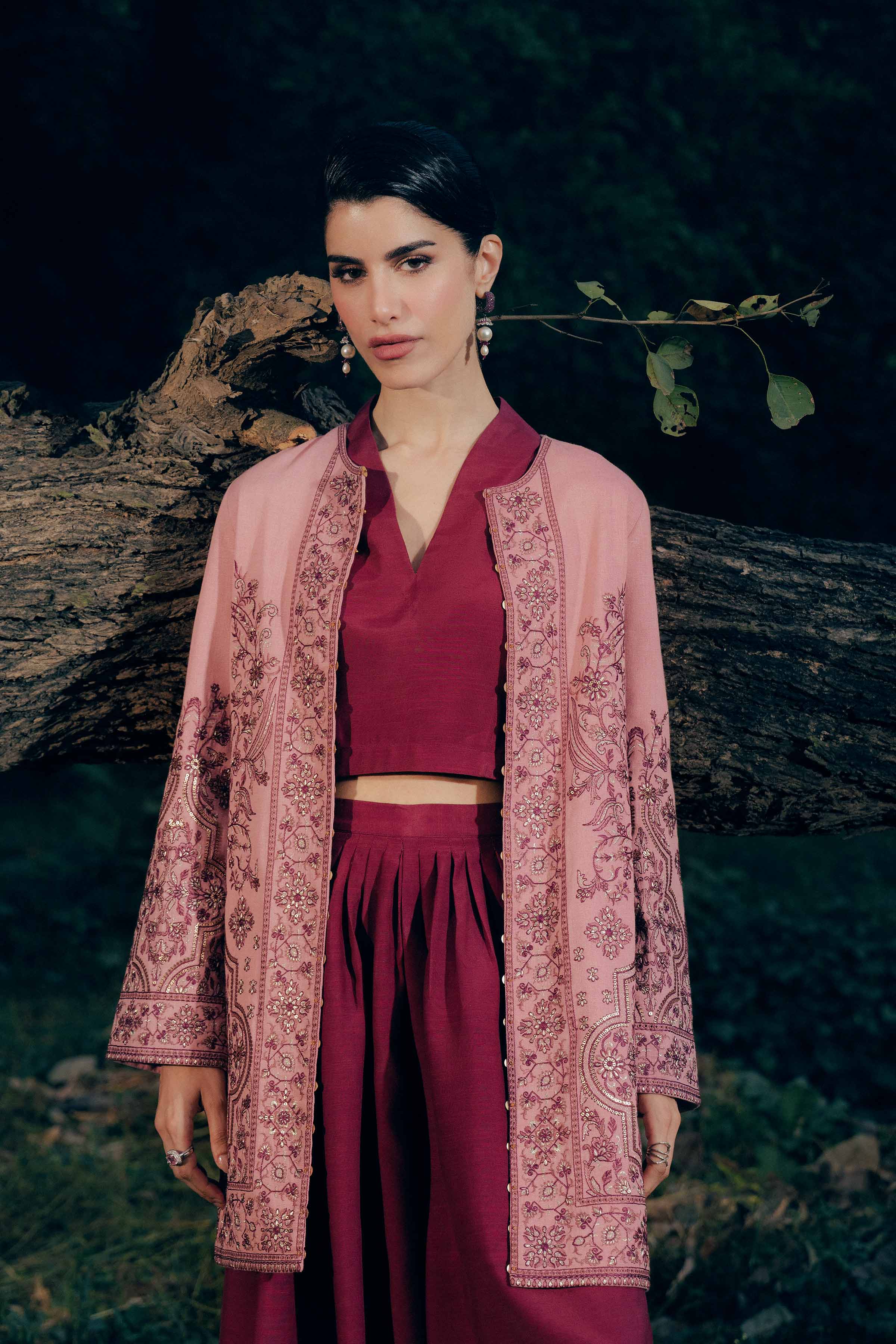 Embroidered Jacket - PW25-544 - Image 4