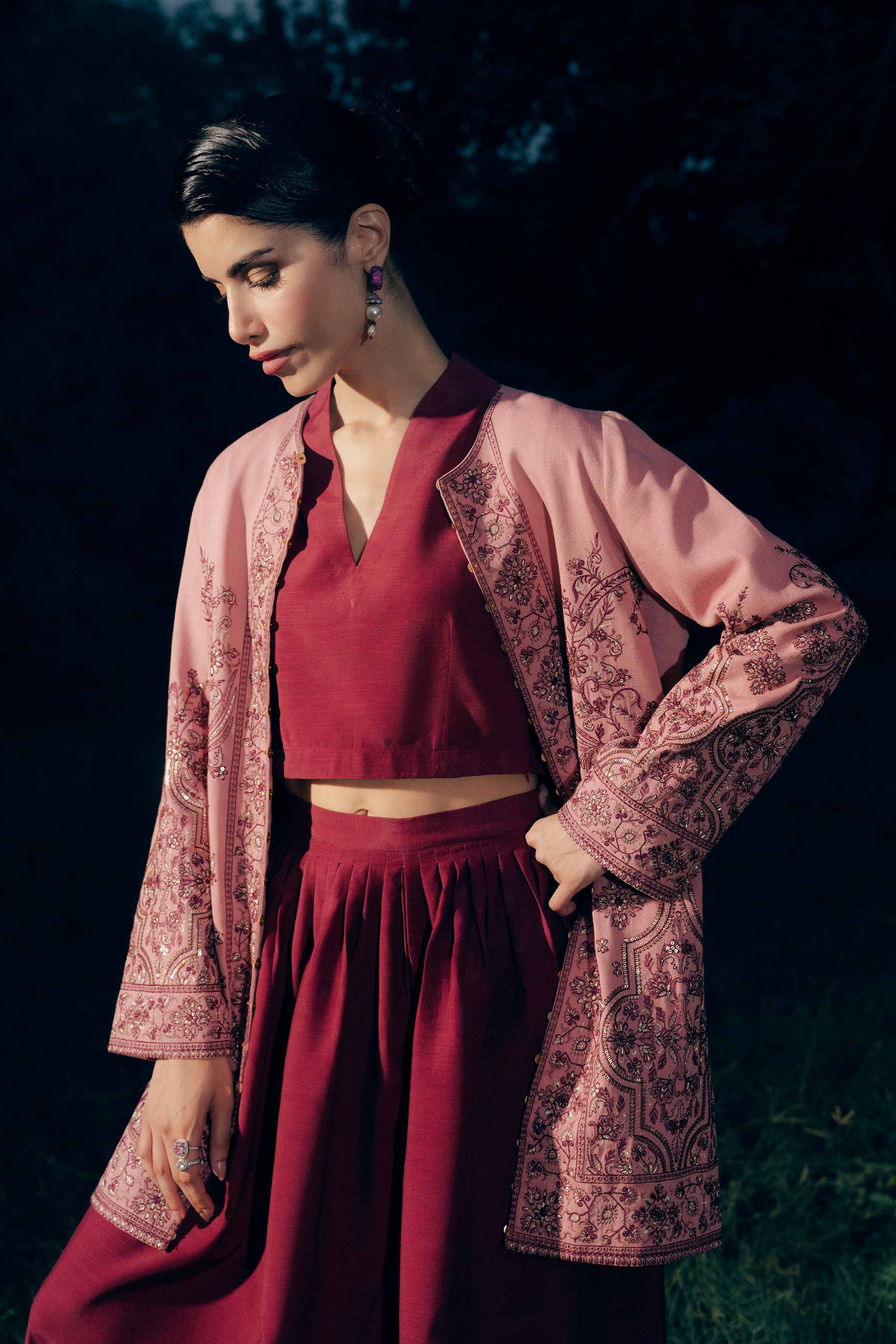 Embroidered Jacket - PW25-544 - Image 5