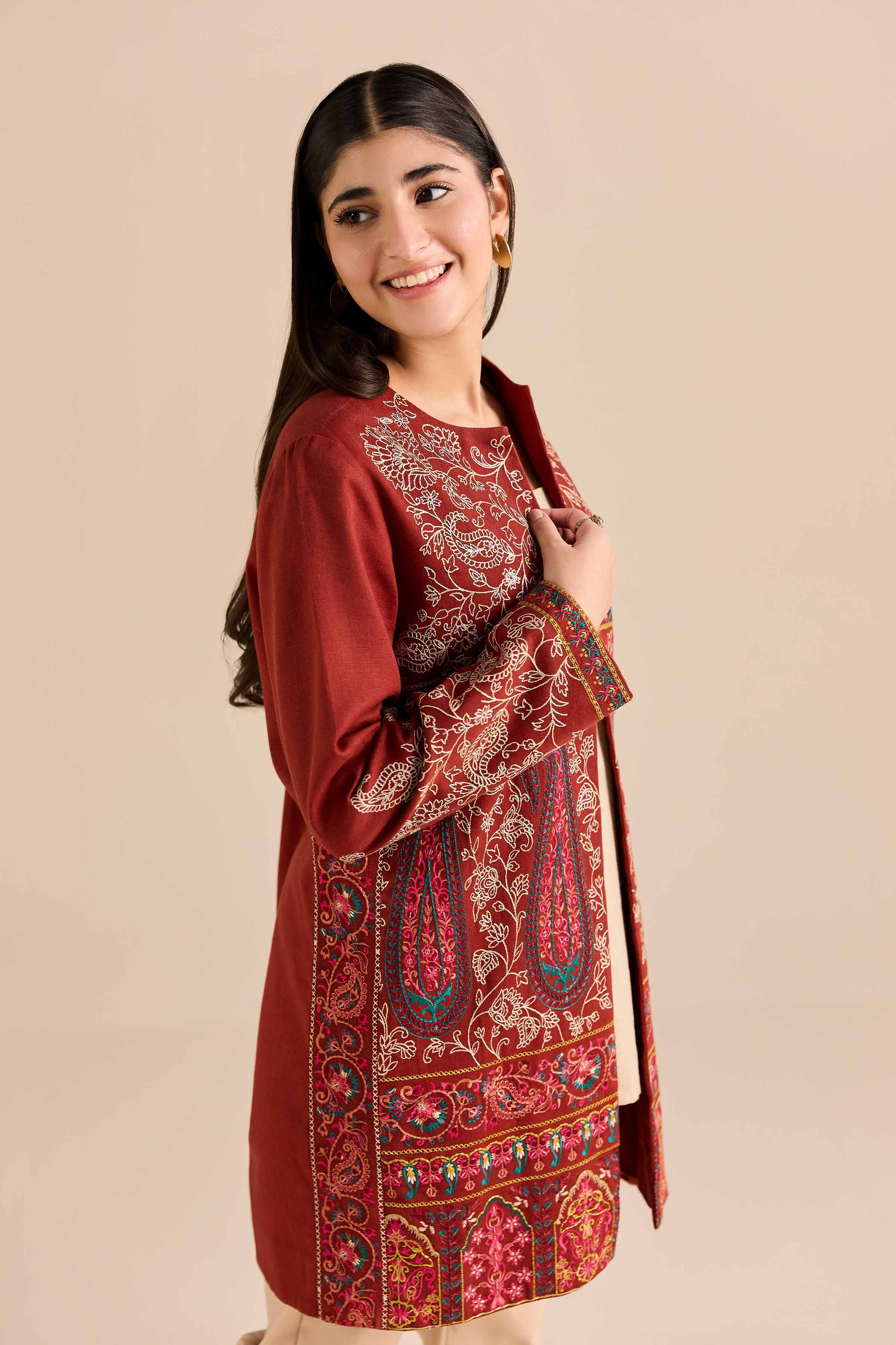 Embroidered Jacket - PW25-548 - Image 2