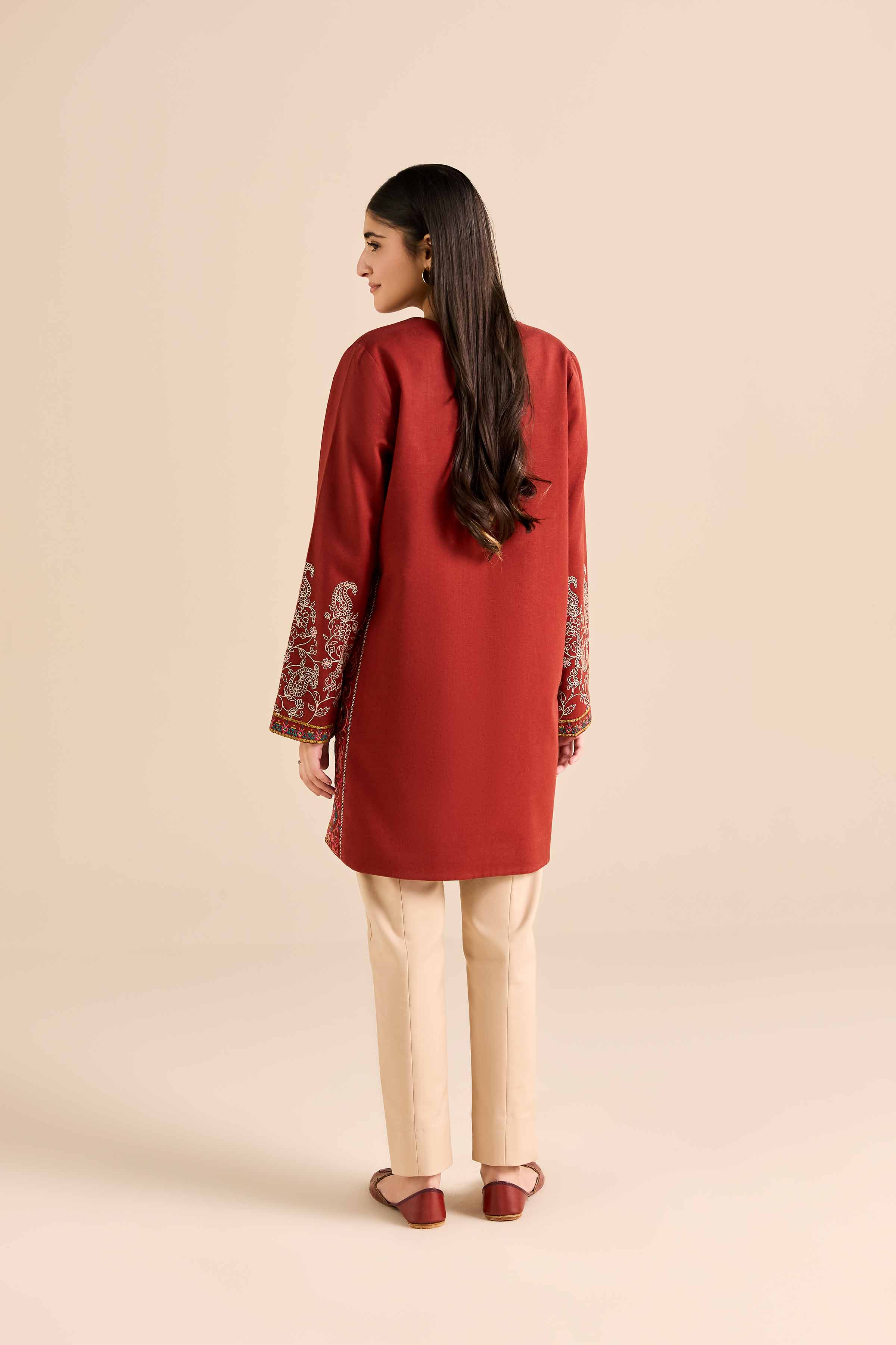 Embroidered Jacket - PW25-548 - Image 3