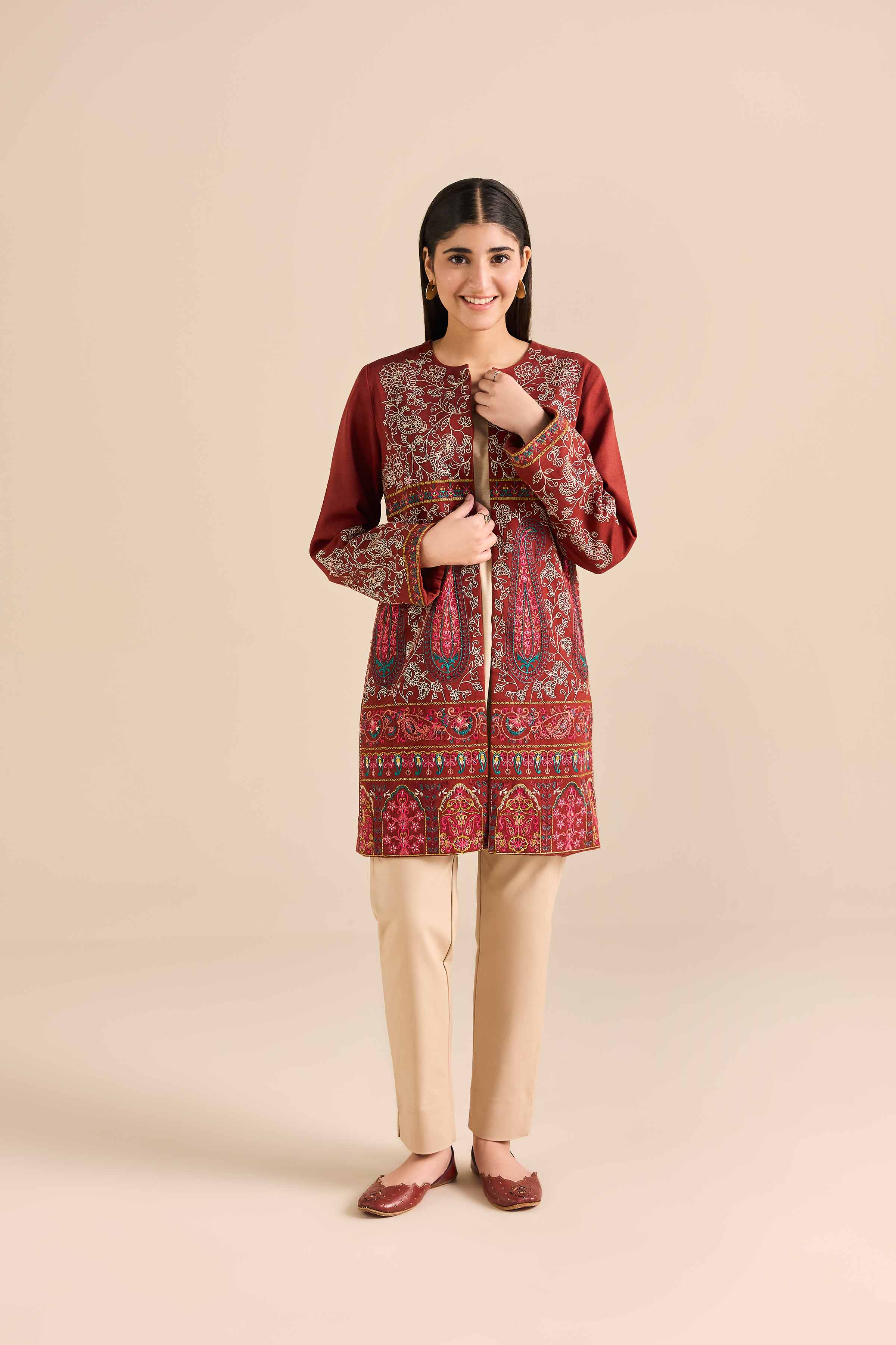Embroidered Jacket - PW25-548 - Image 4