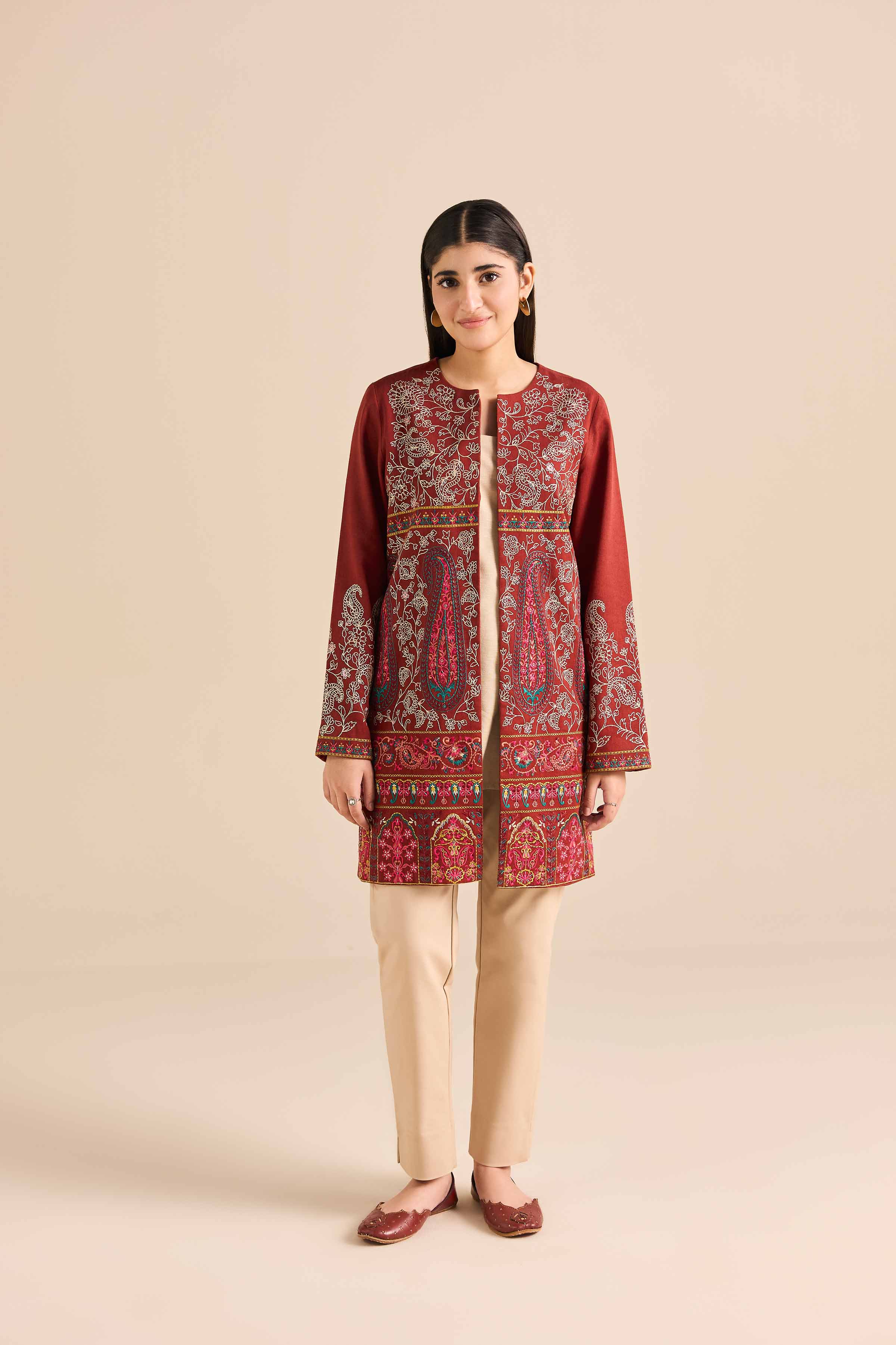 Embroidered Jacket - PW25-548 - Image 5