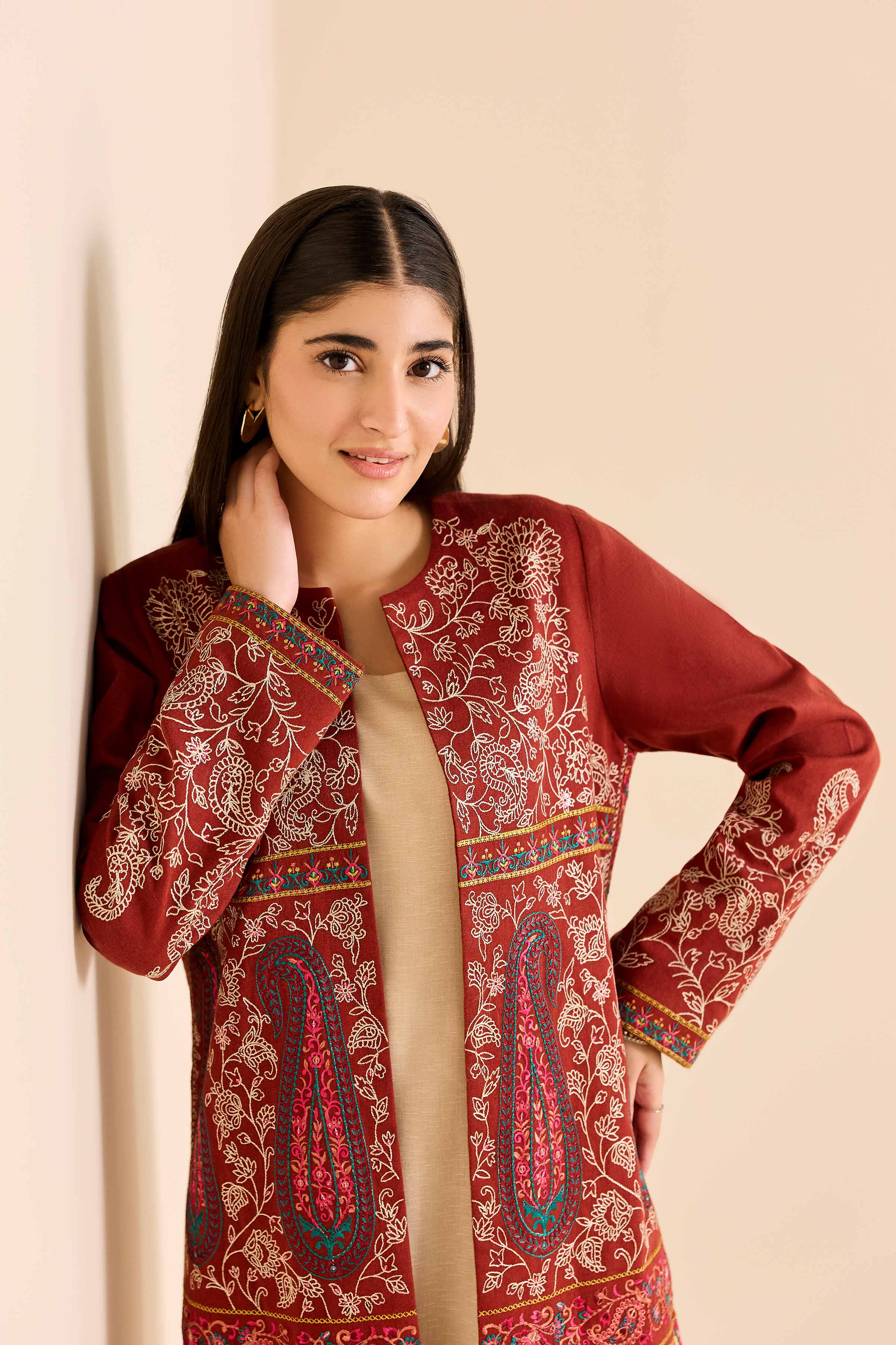 Embroidered Jacket - PW25-548 - Image 6