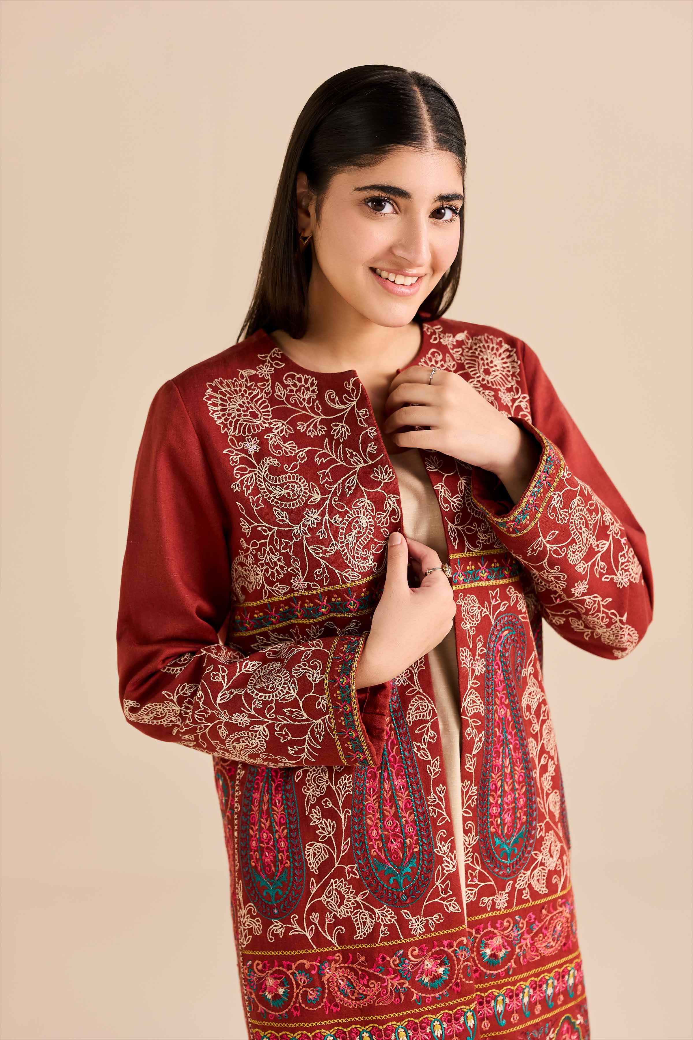 Embroidered Jacket - PW25-548 - Image 7