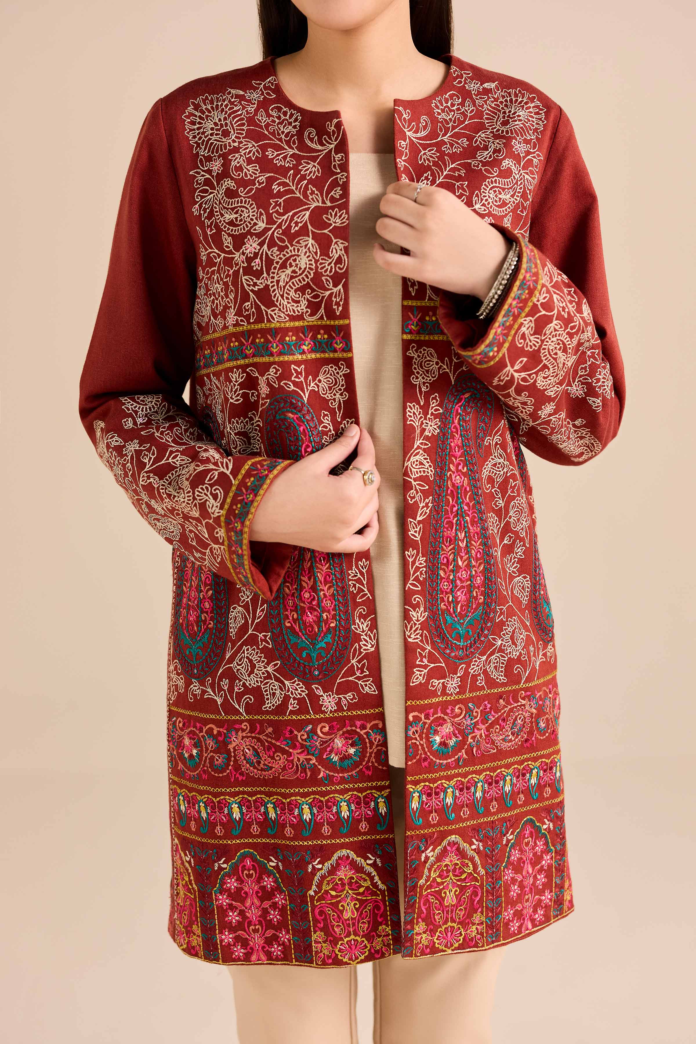 Embroidered Jacket - PW25-548 - Image 8