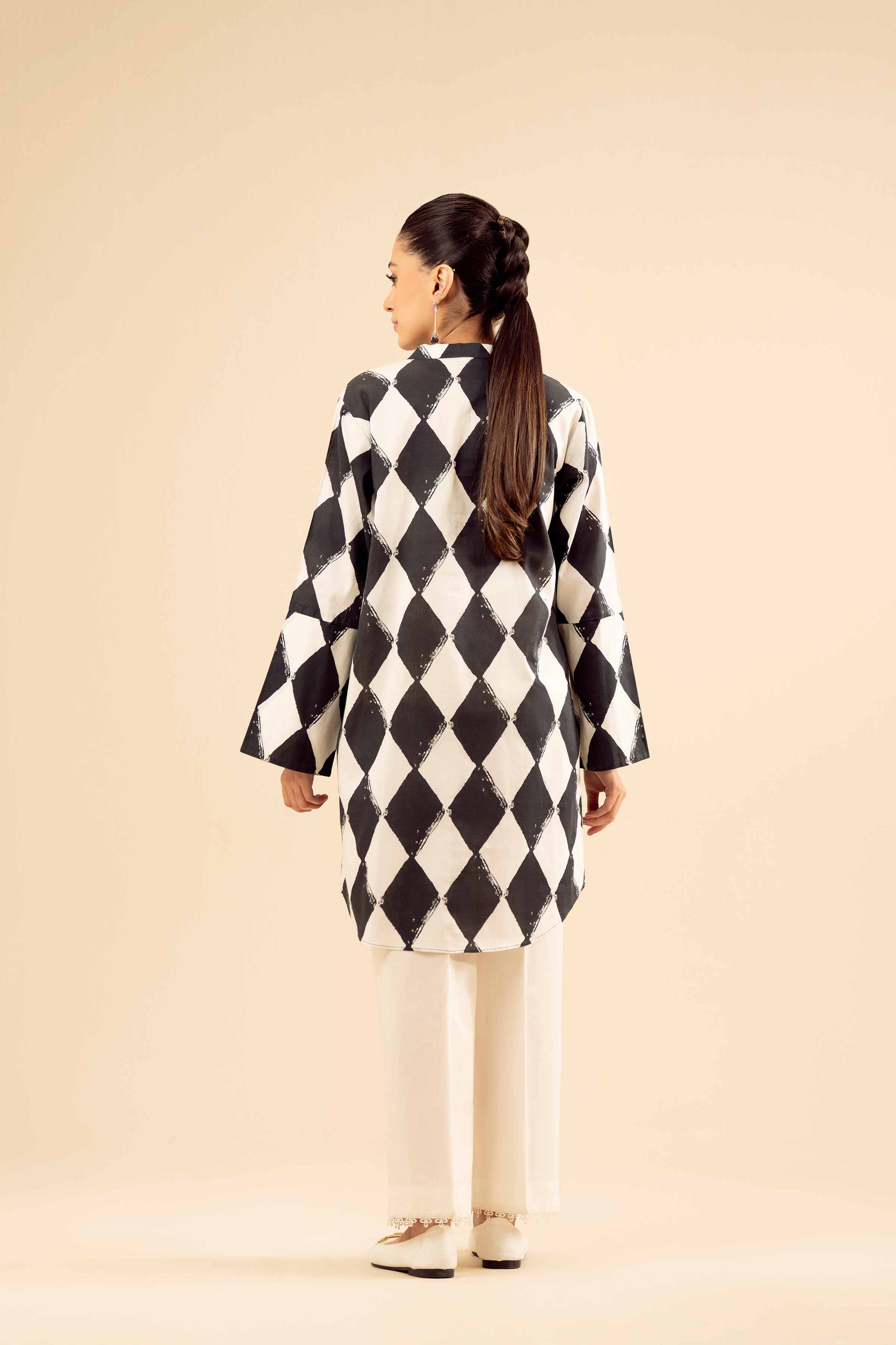 Printed Embroidered Shirt - PW25-562 - Image 3