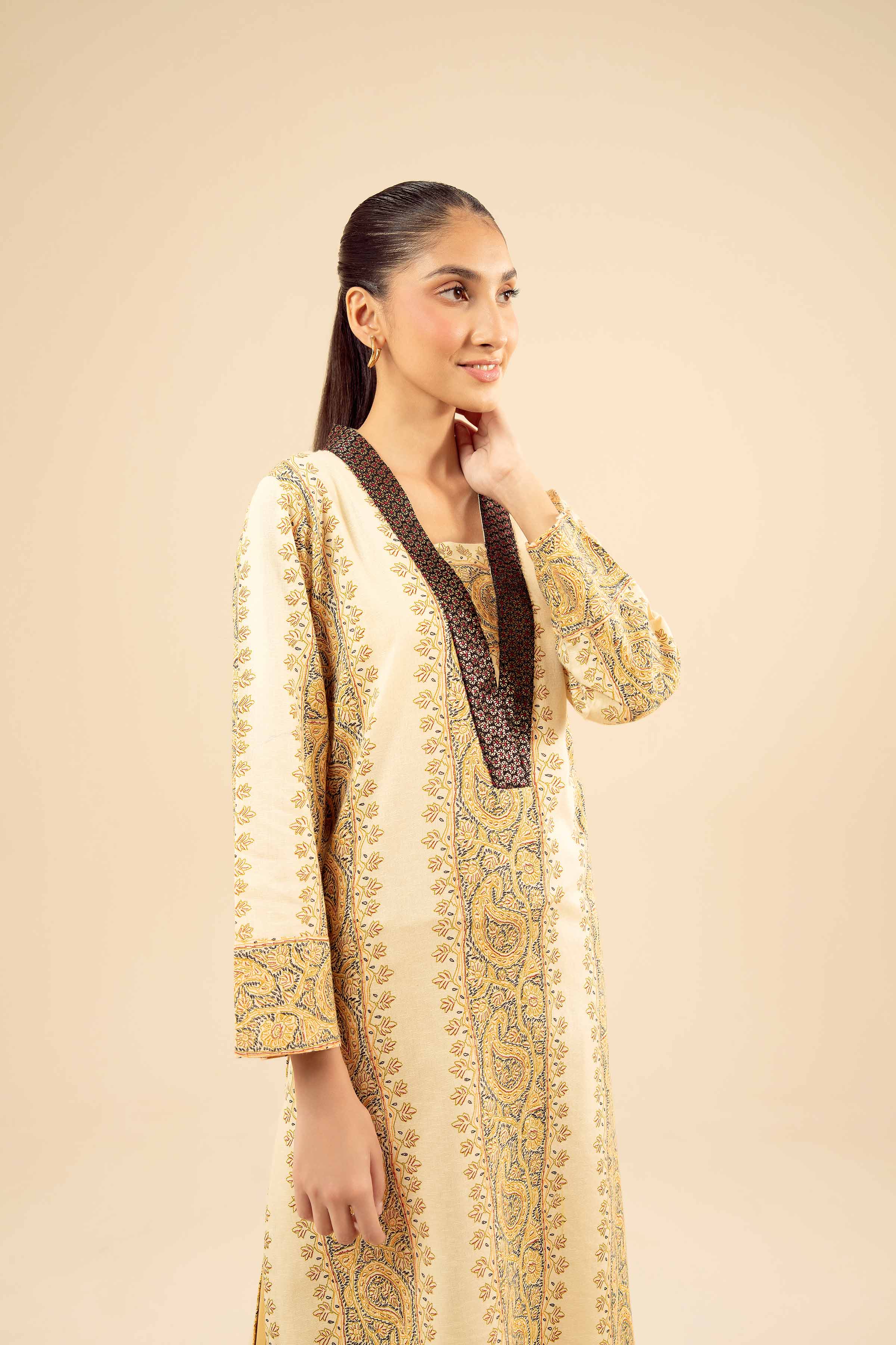 Printed Embroidered Shirt - PW25-569 - Image 6