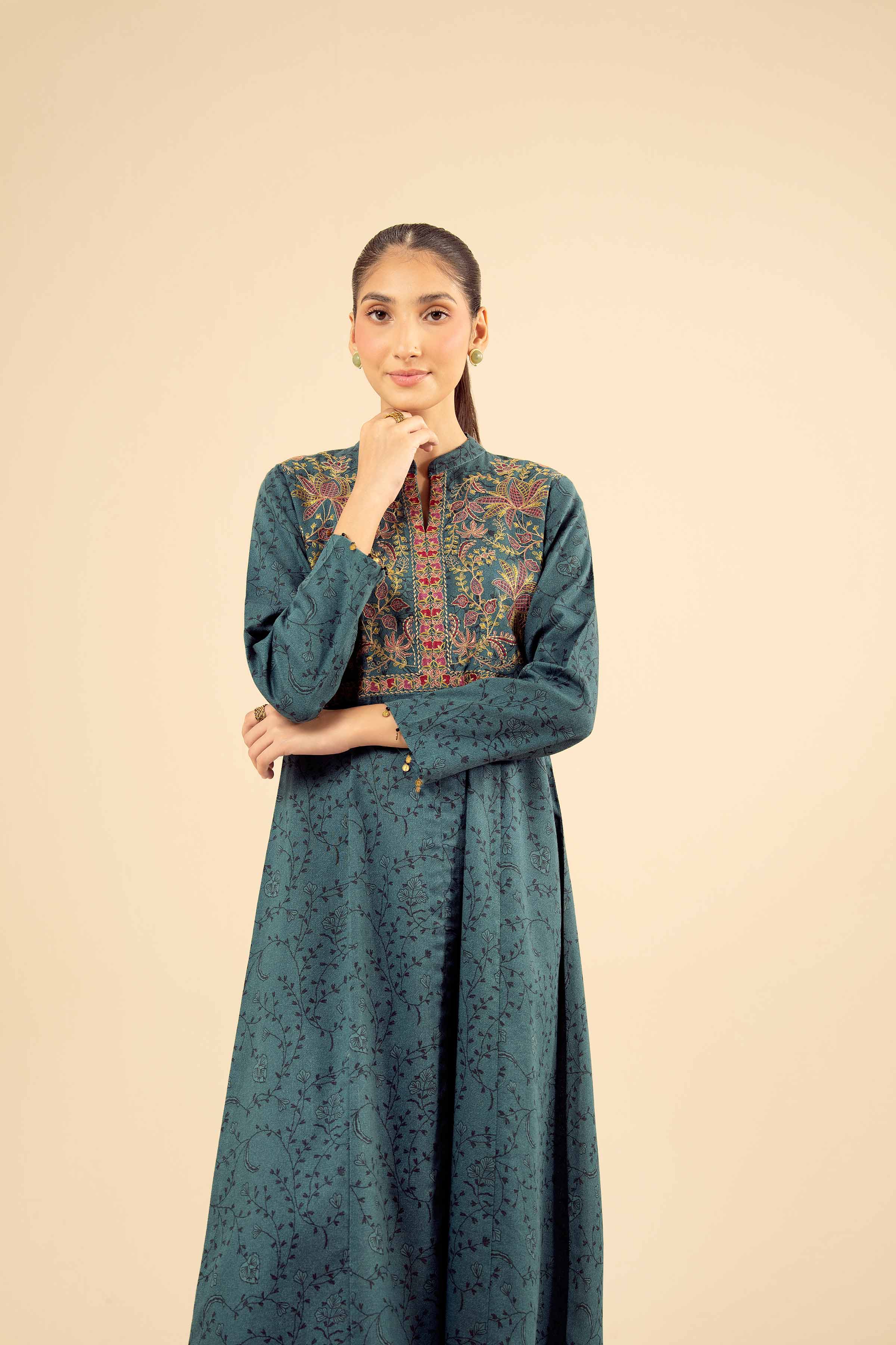 Printed Embroidered Shirt - PW25-579 - Image 5