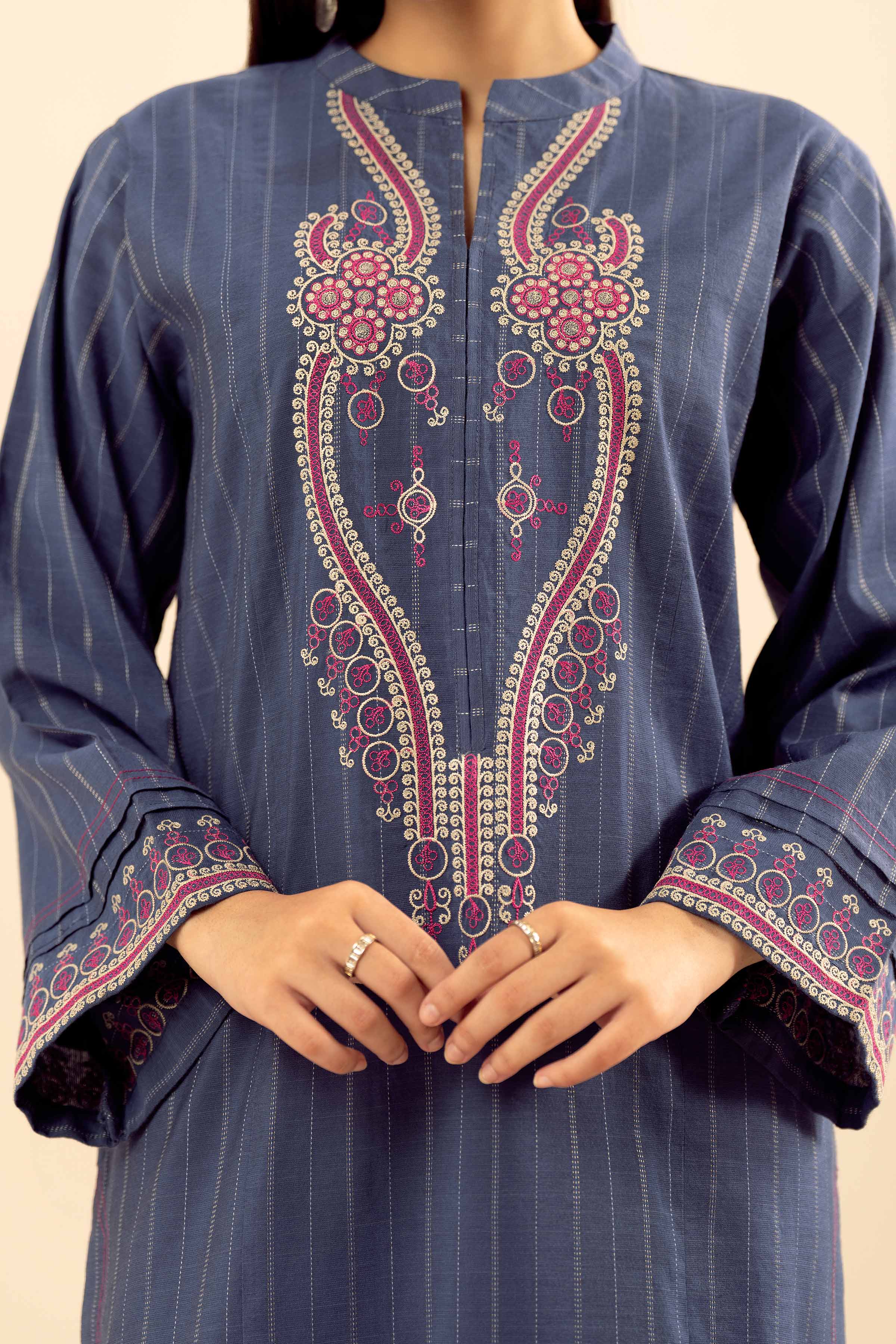 Embroidered Shirt - PW25-582 - Image 7
