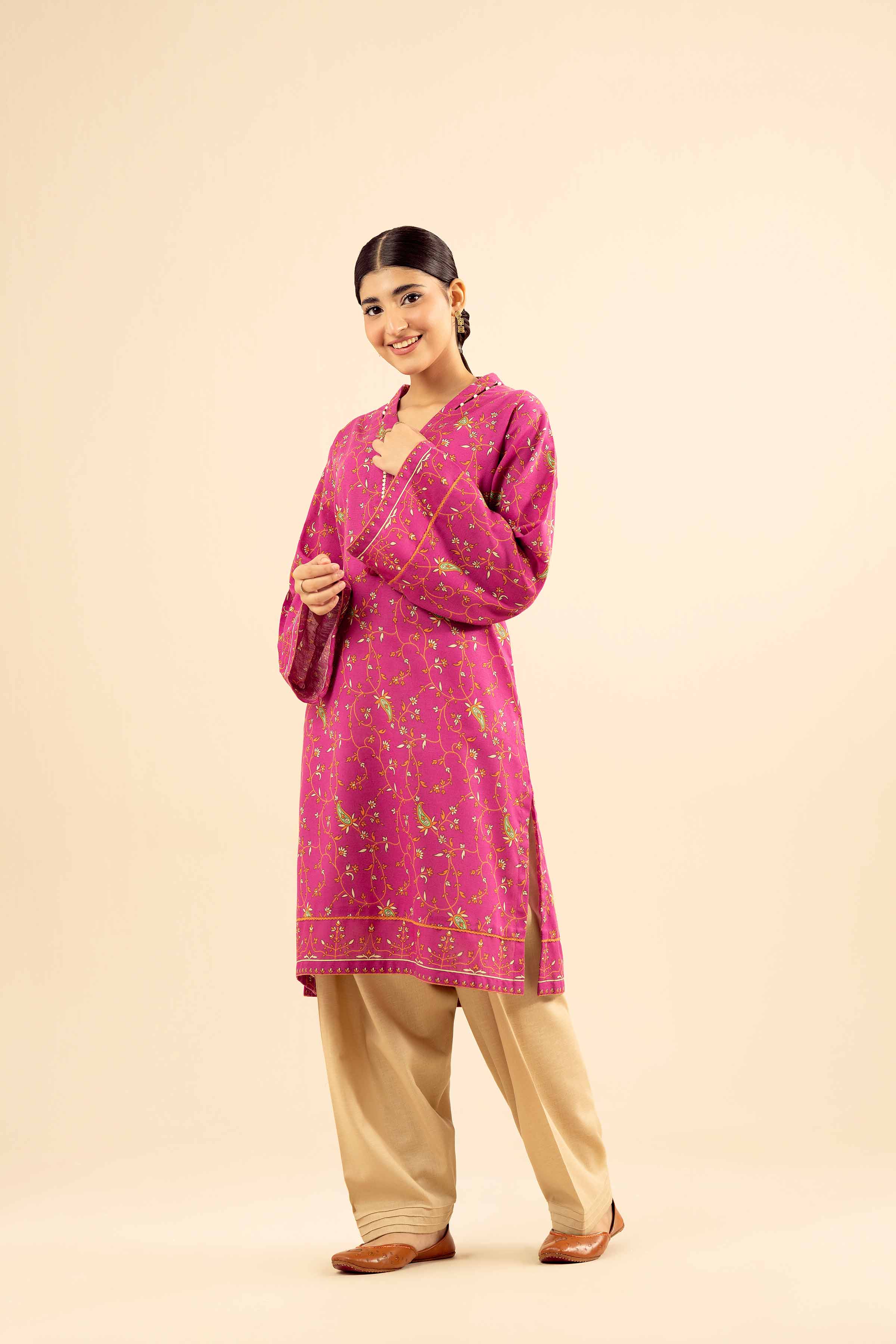 Printed Kurta - PW25-583 - Image 4