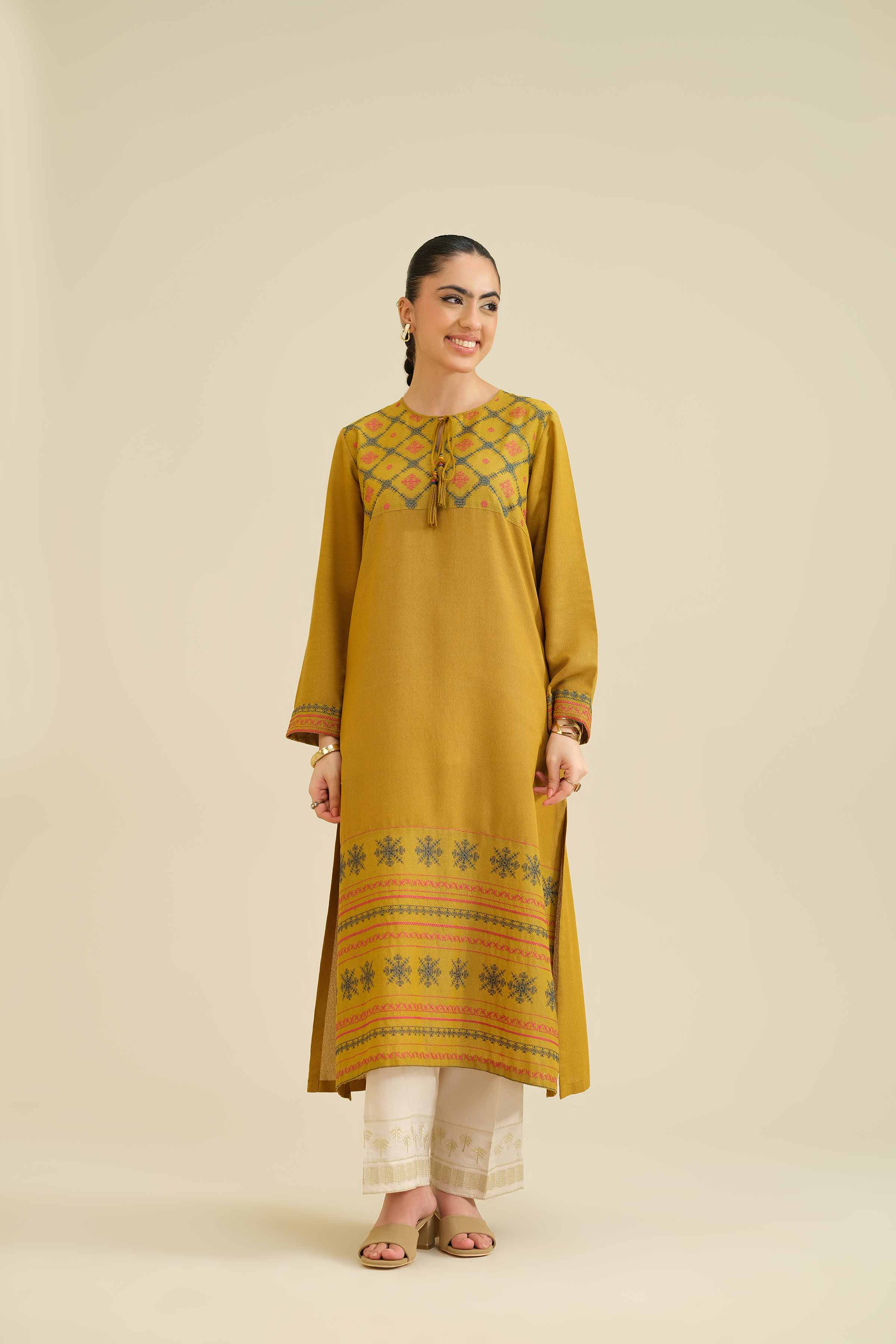 Embroidered Dress - PW25-65 - Image 5